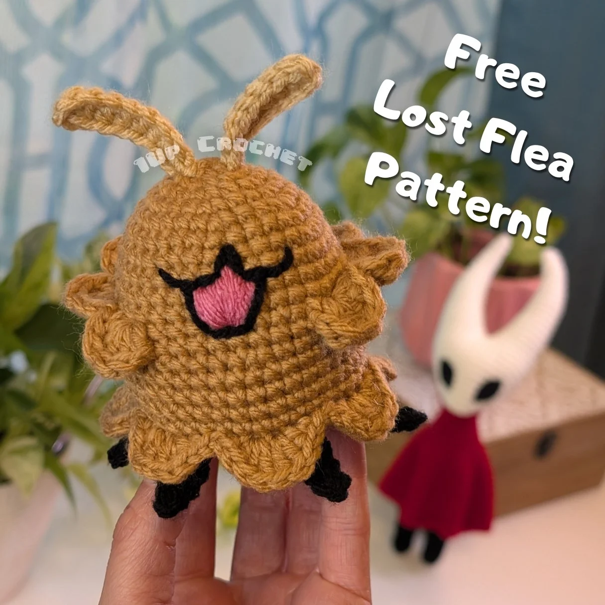 Awoo! You found a Free Lost Flea Pattern! — 1Up Crochet