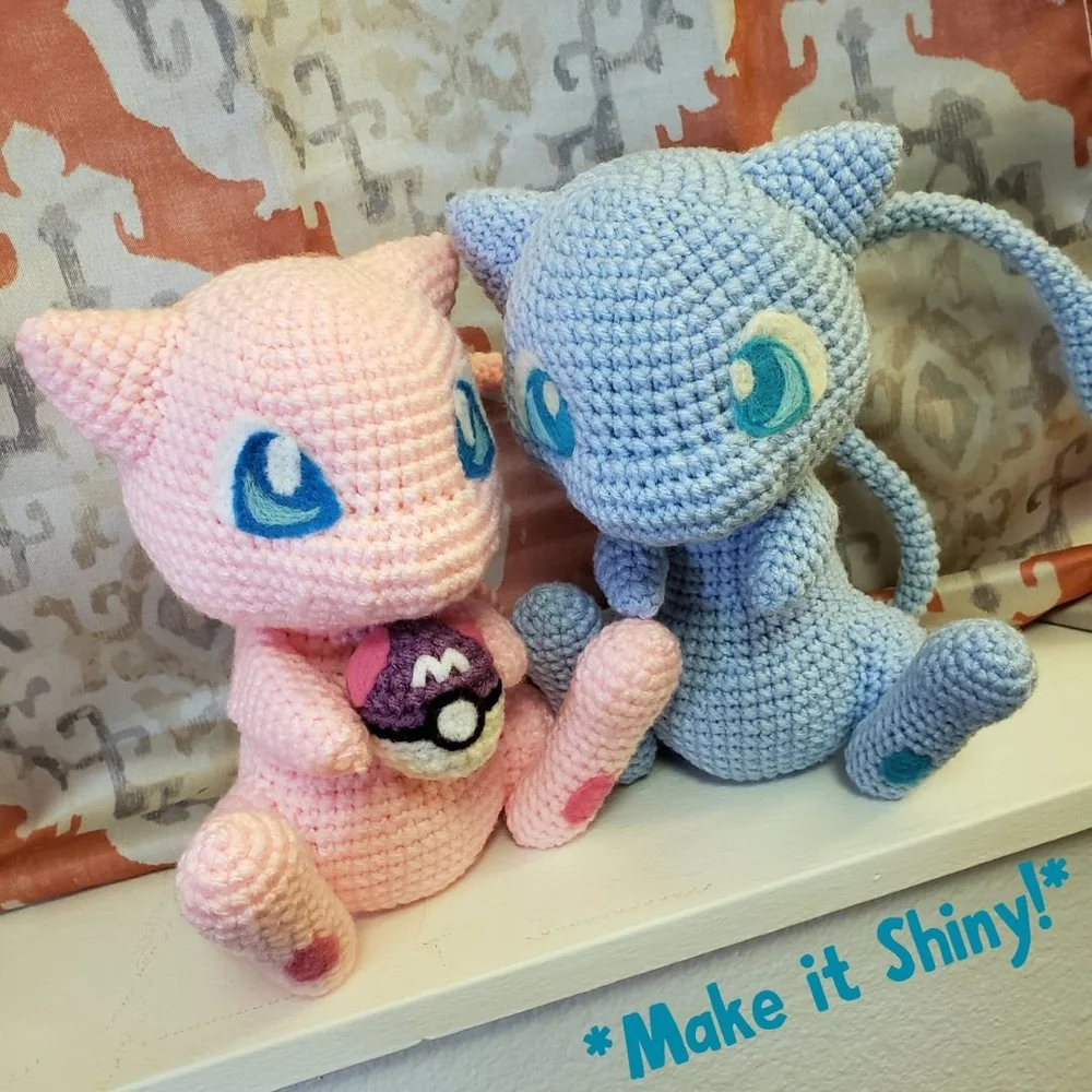 Free Mew Amigurumi Pattern — 1Up Crochet