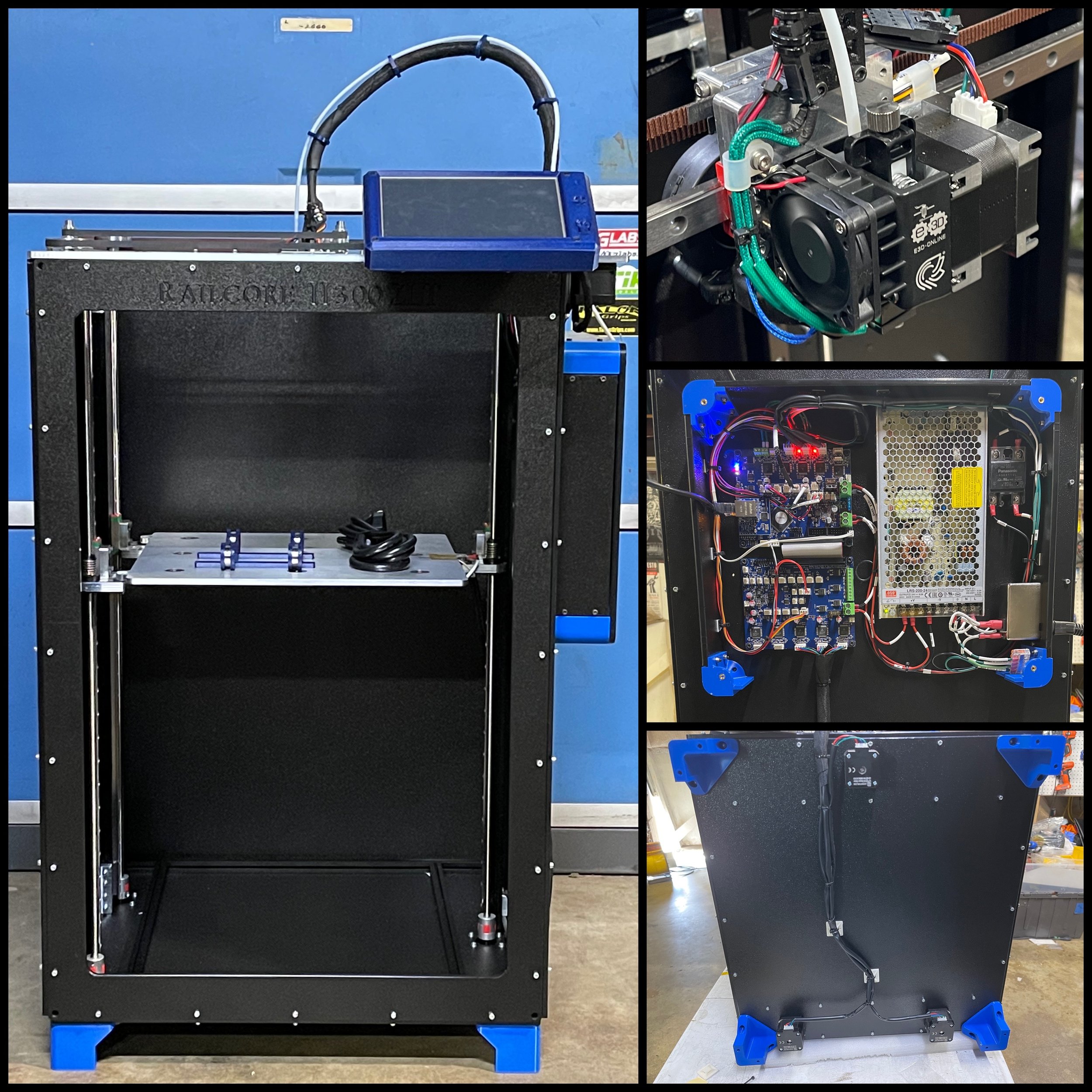 We perform regular commissioning of customer printers, like this RailCore 300ZLT.