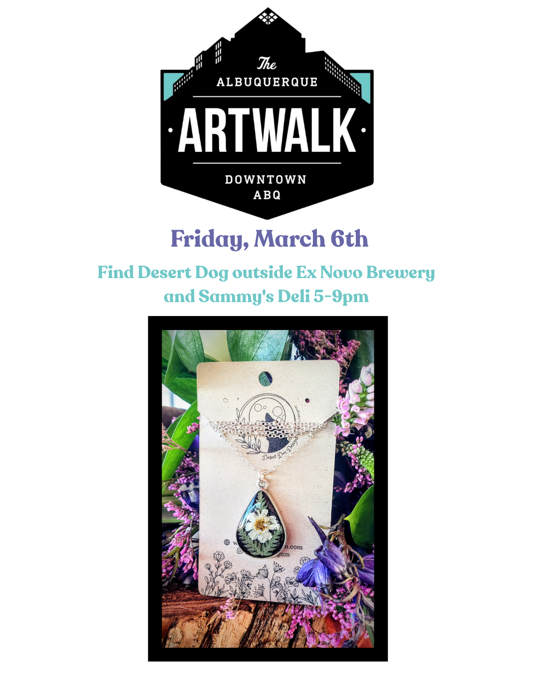 ABQ ArtWalk - at Ex Novo and Sammy's Deli 