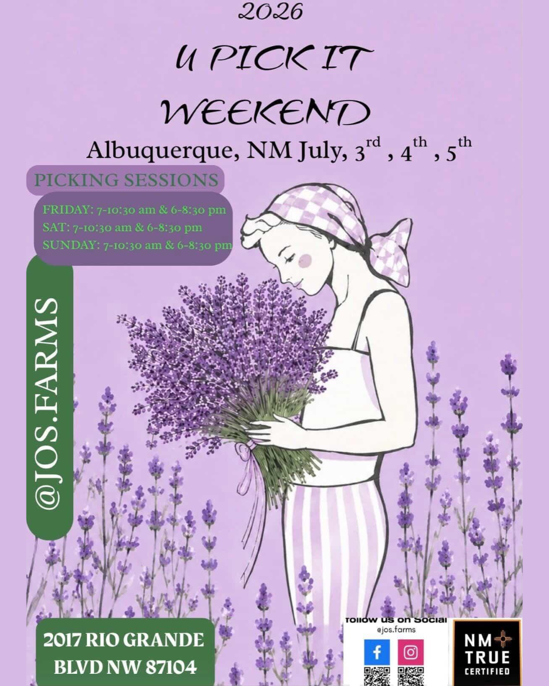 Jo's Farm- Lavender U-Pick-It Market (Copy) (Copy)