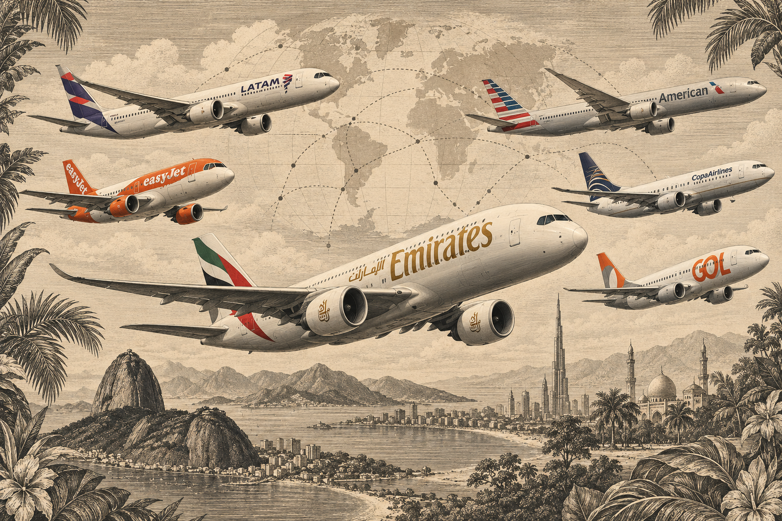 As companhias aéreas são todas iguais?