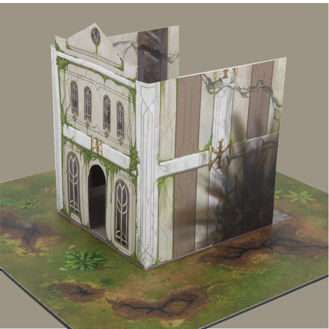 Titans Terrain Innovative Paper PopUp Terrain for Your Wargaming Table