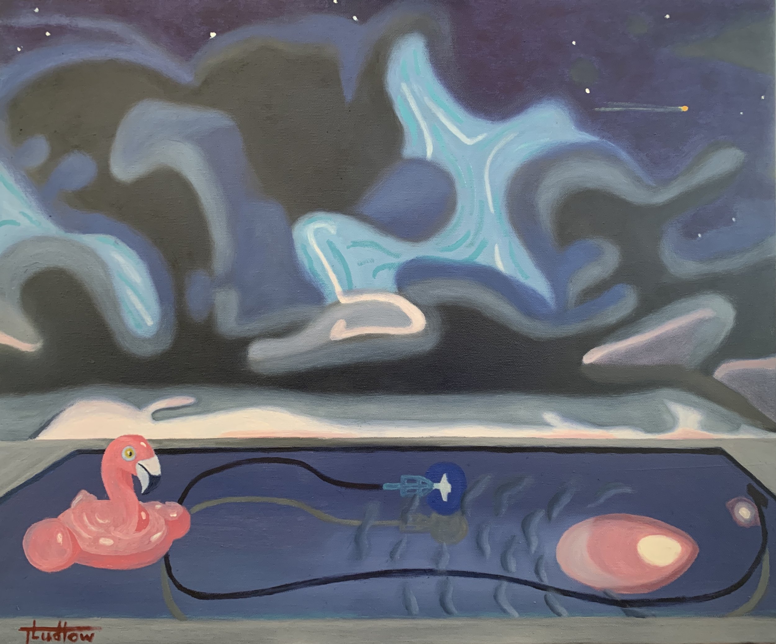Night Pool
