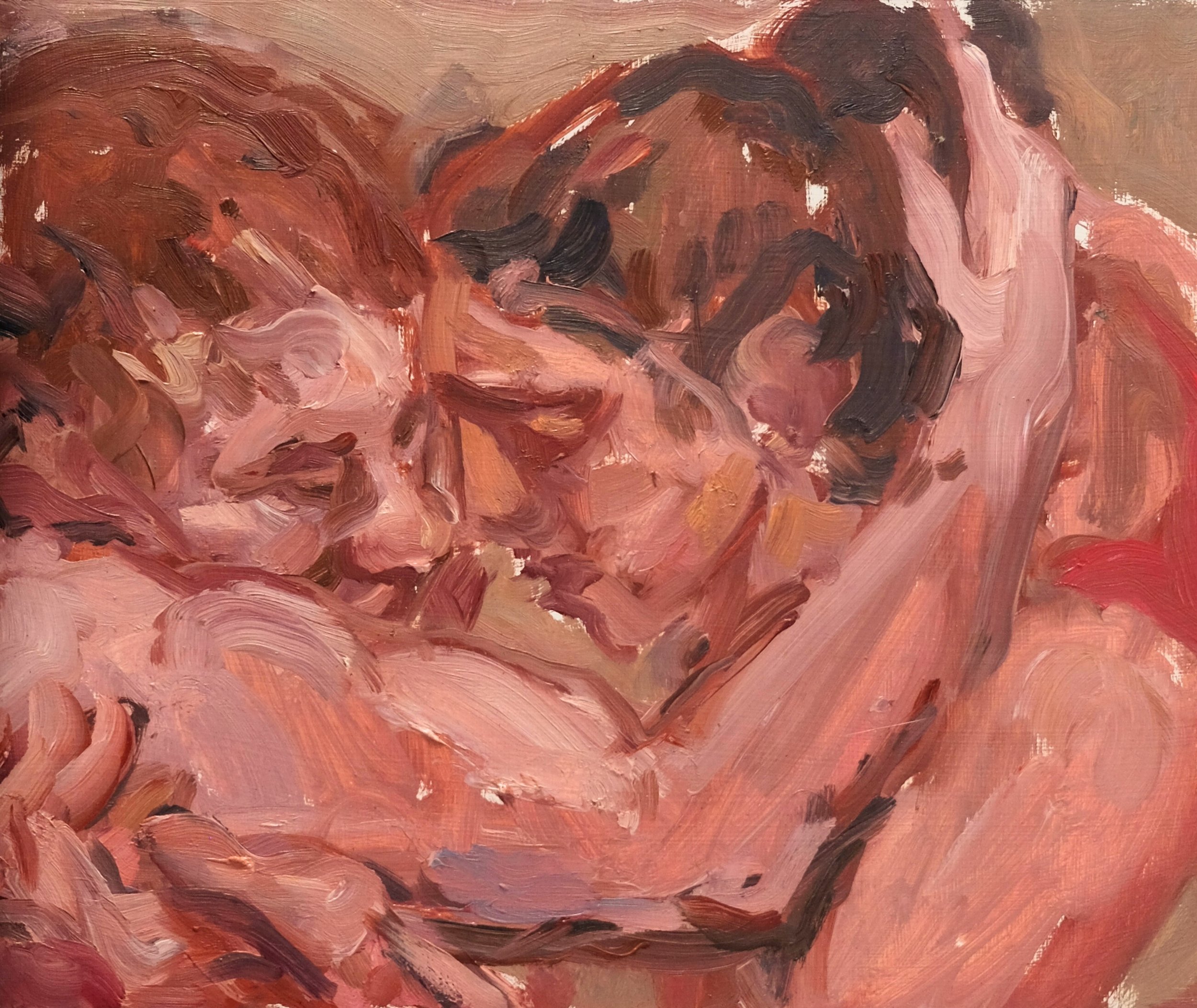 Lock, 2026, Oil on Board, 36cm x 30cm