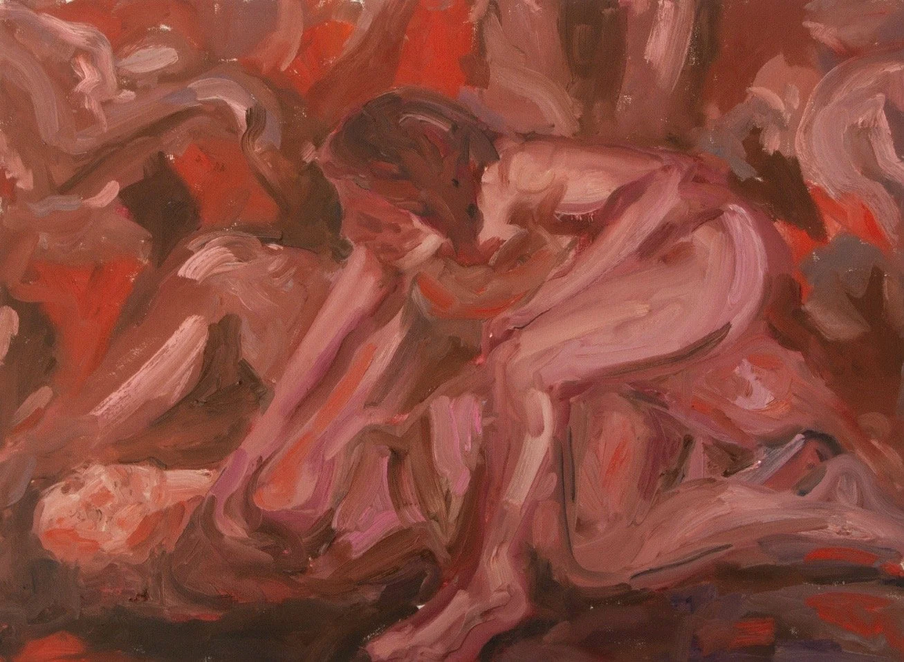 New Rose, 2025, Oil on canvas, 60cm x80cm