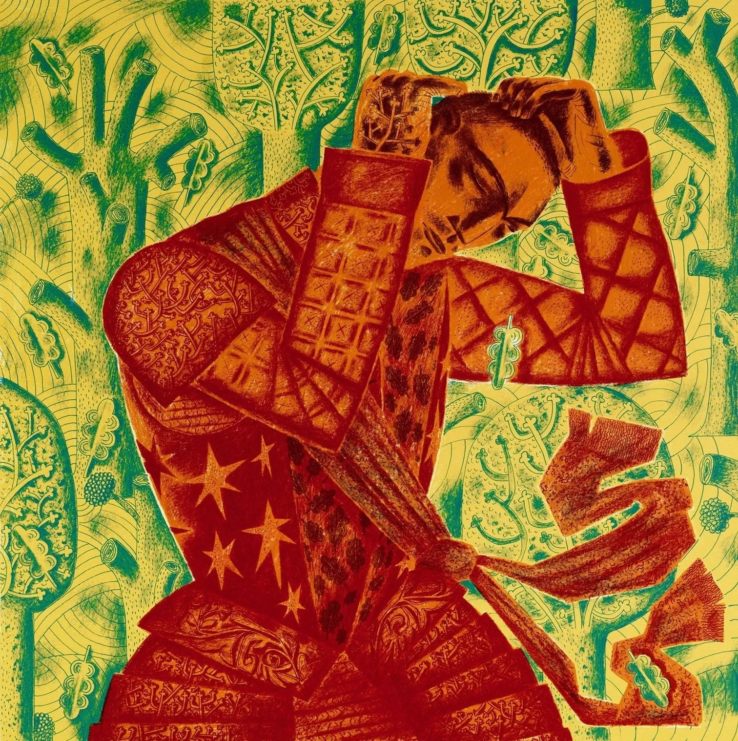 The Stain of Sin - Clive Hicks Jenkins, Screenprint