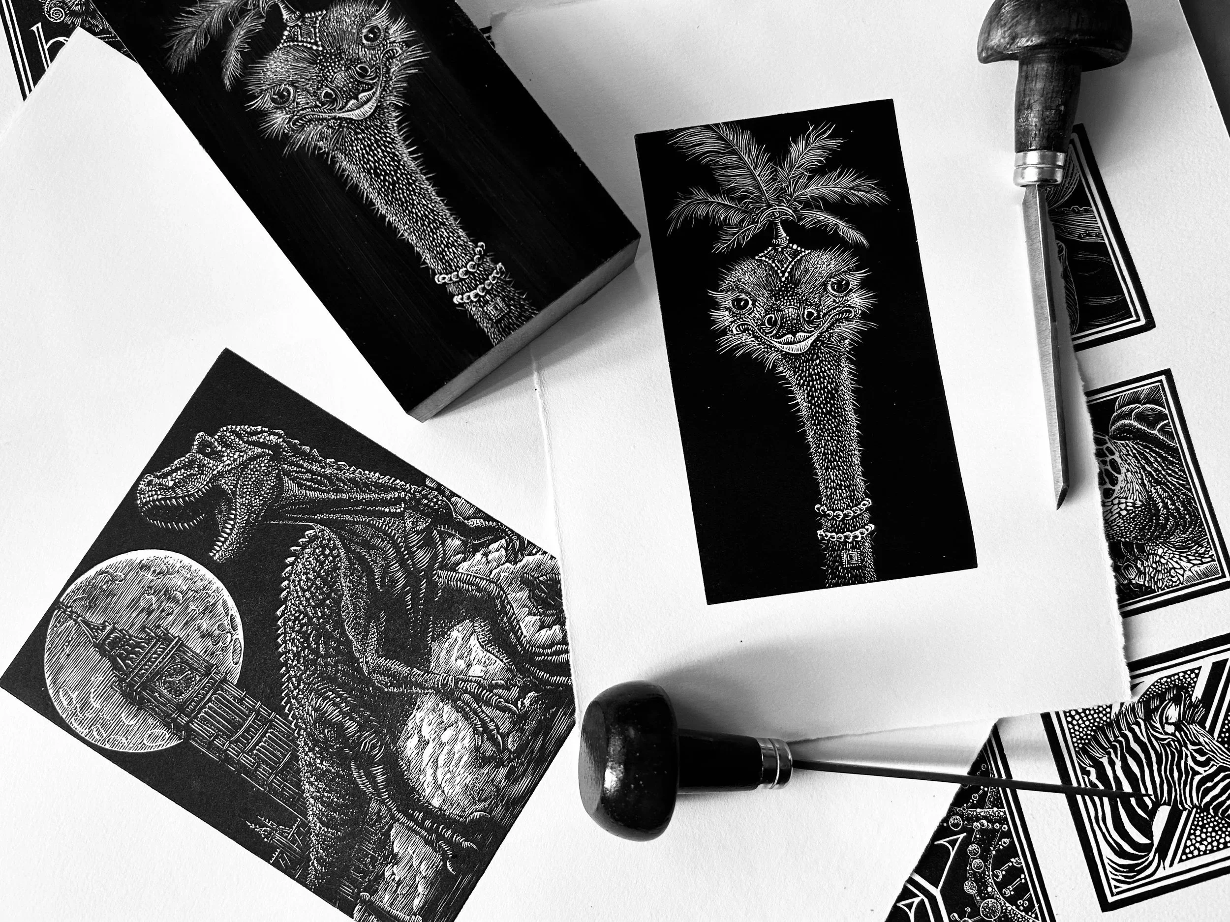 The History and Technique of Wood Engraving