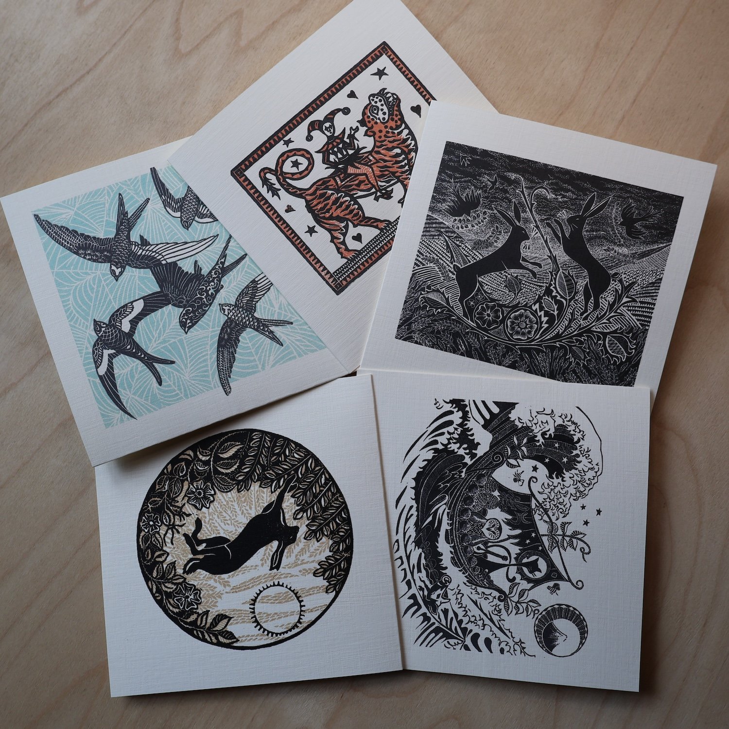 A Beastiary - Gift Card Pack - 5 Cards