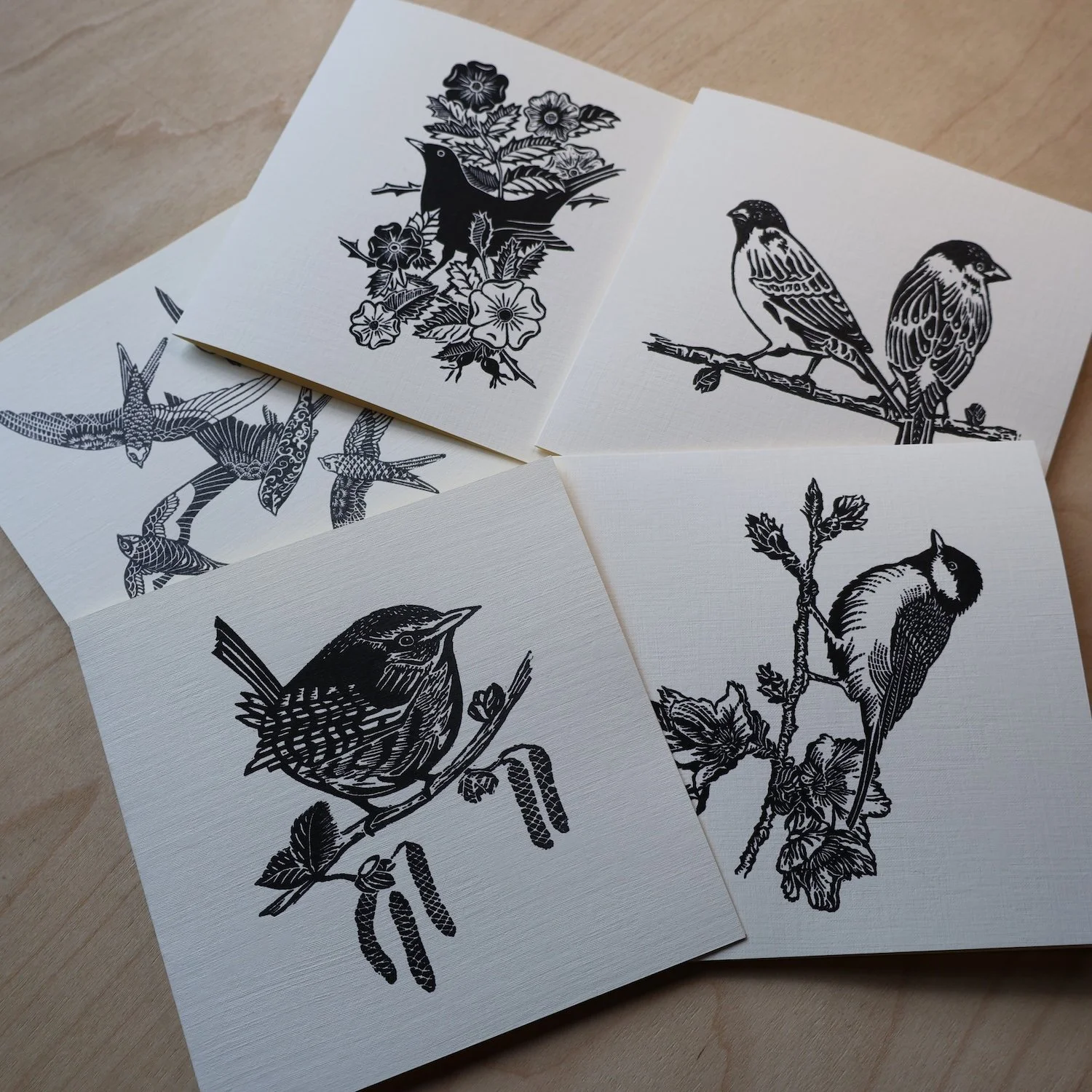 Birds - Gift Card Pack - 5 Cards