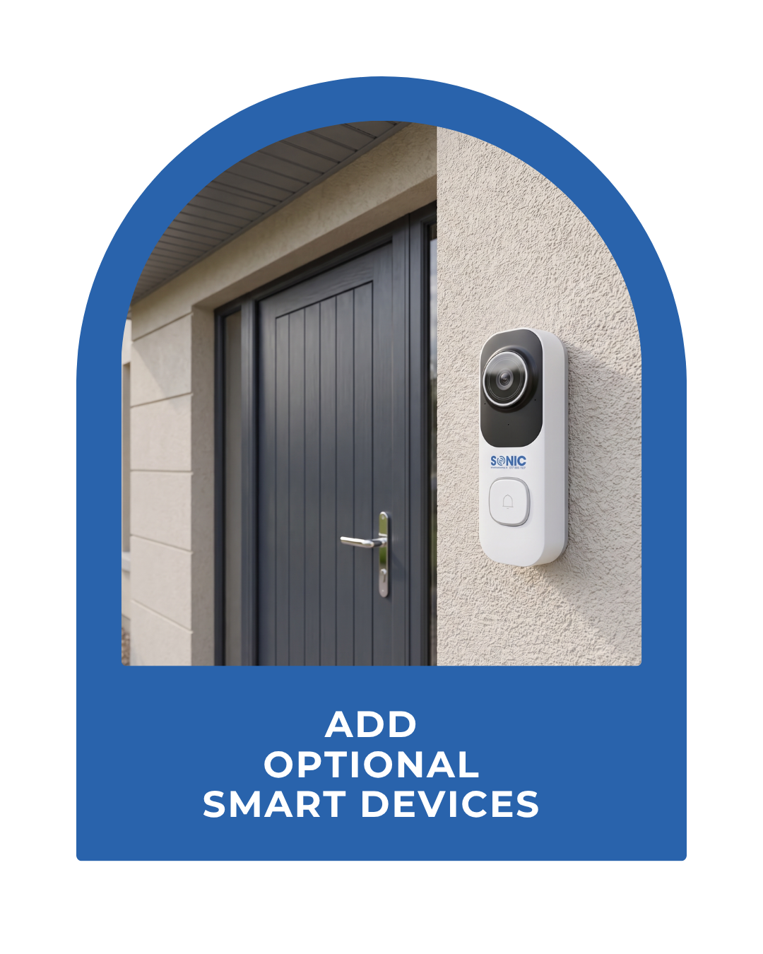 Smart video doorbell installed in Dun Laoighaire Dublin
