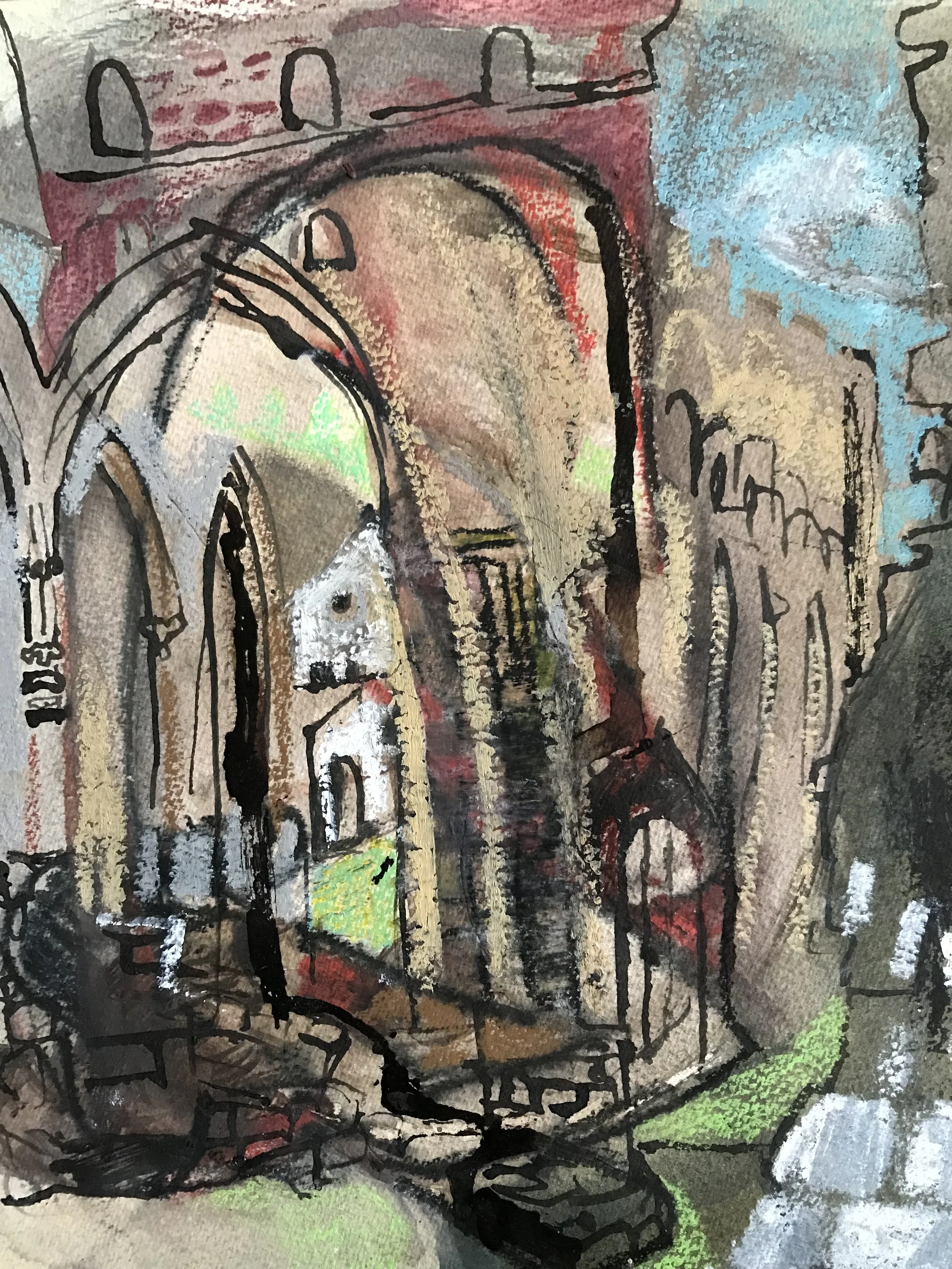 Llanthony Priory, July'22