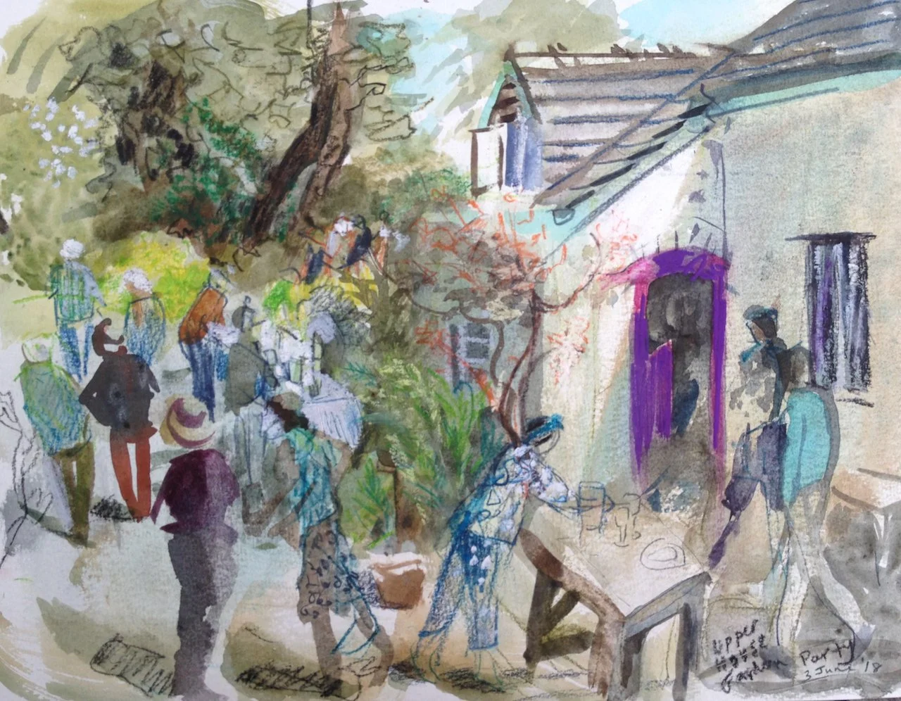 SOLD Lottie's Garden Party