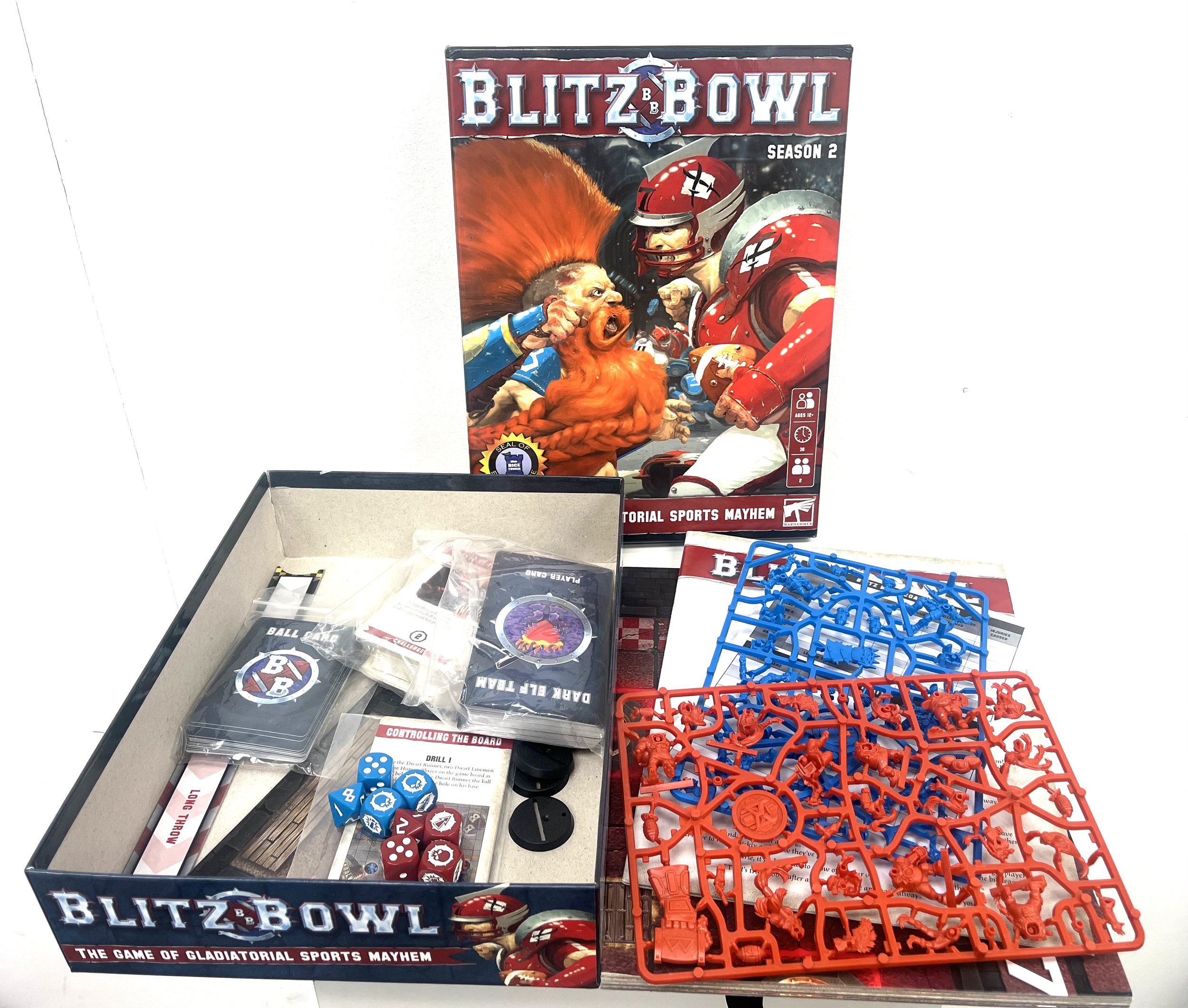 Blitz Bowl Season 2 boxed game