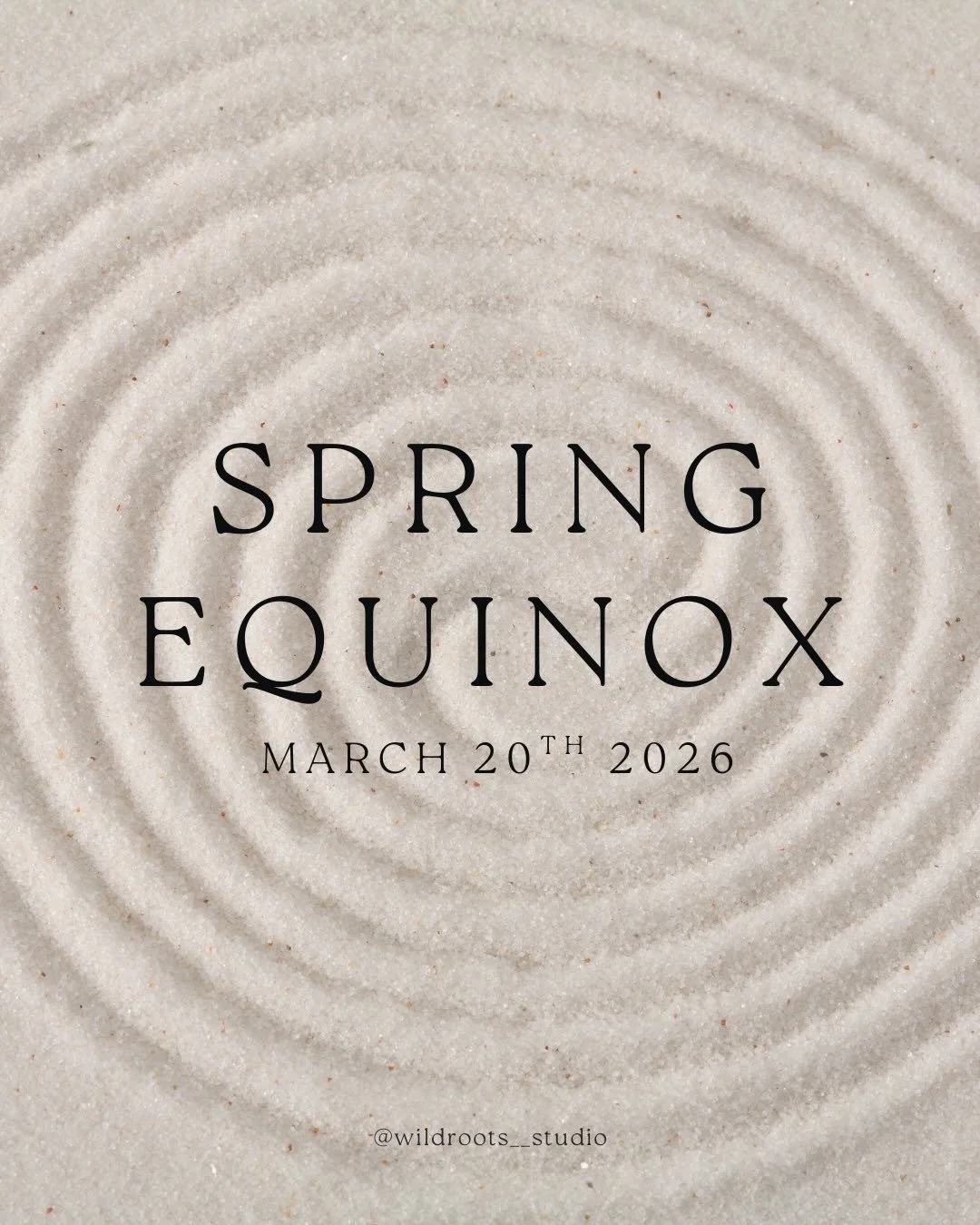 The Spring Equinox marks a moment of perfect balance, day and night equal in length. A natural turning point, and a quiet invitation to realign with the rhythm of the season.

As the light lingers a little longer each day, there&rsquo;s space to refl