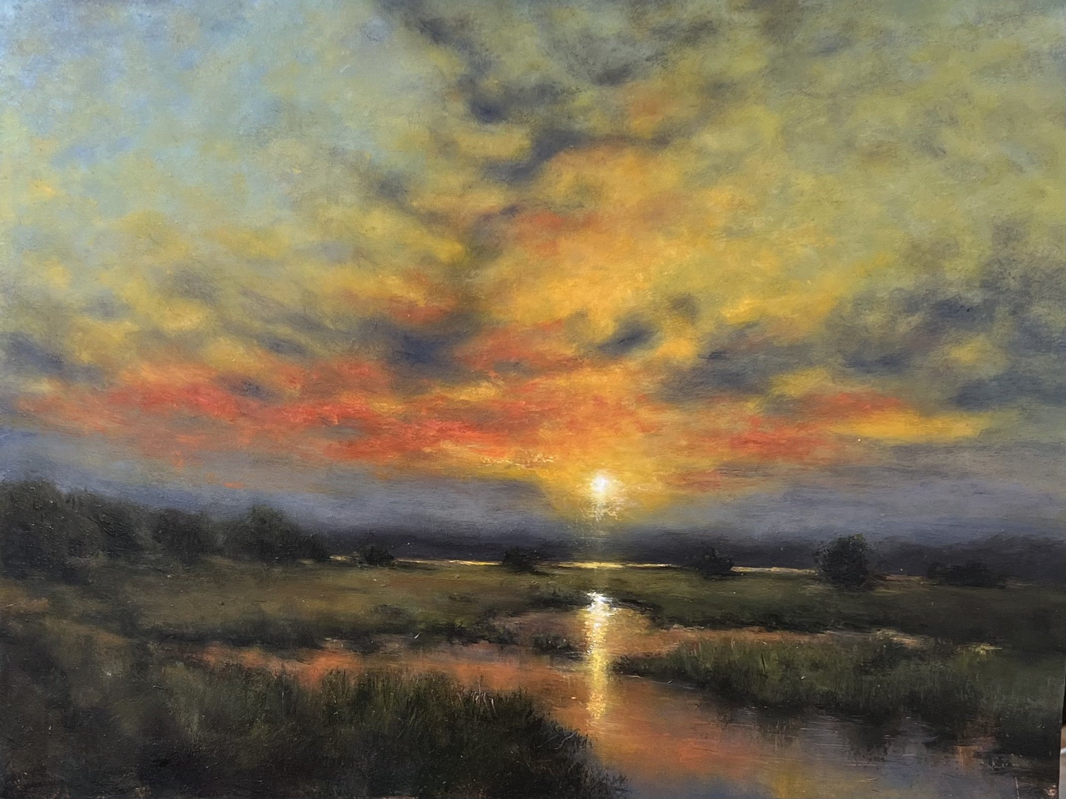 Sunset Marshes