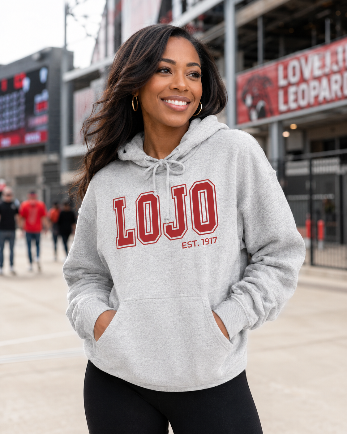 LOJO Women's Drop Shoulder Hoodie