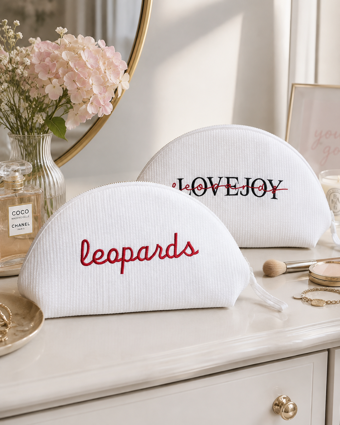 Lovejoy Washable Cosmetic Bag