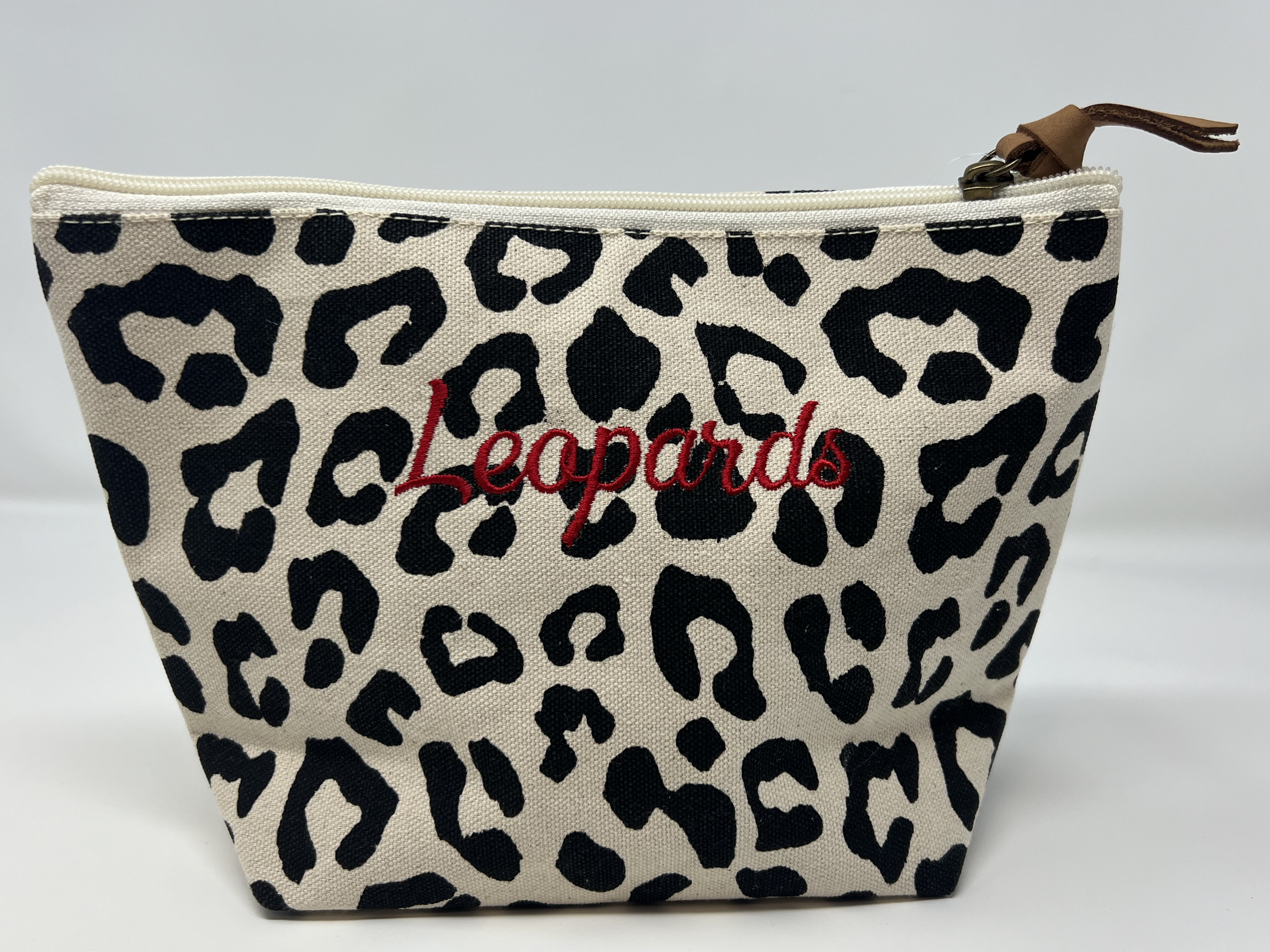 Leopard Print Cosmetic Bag