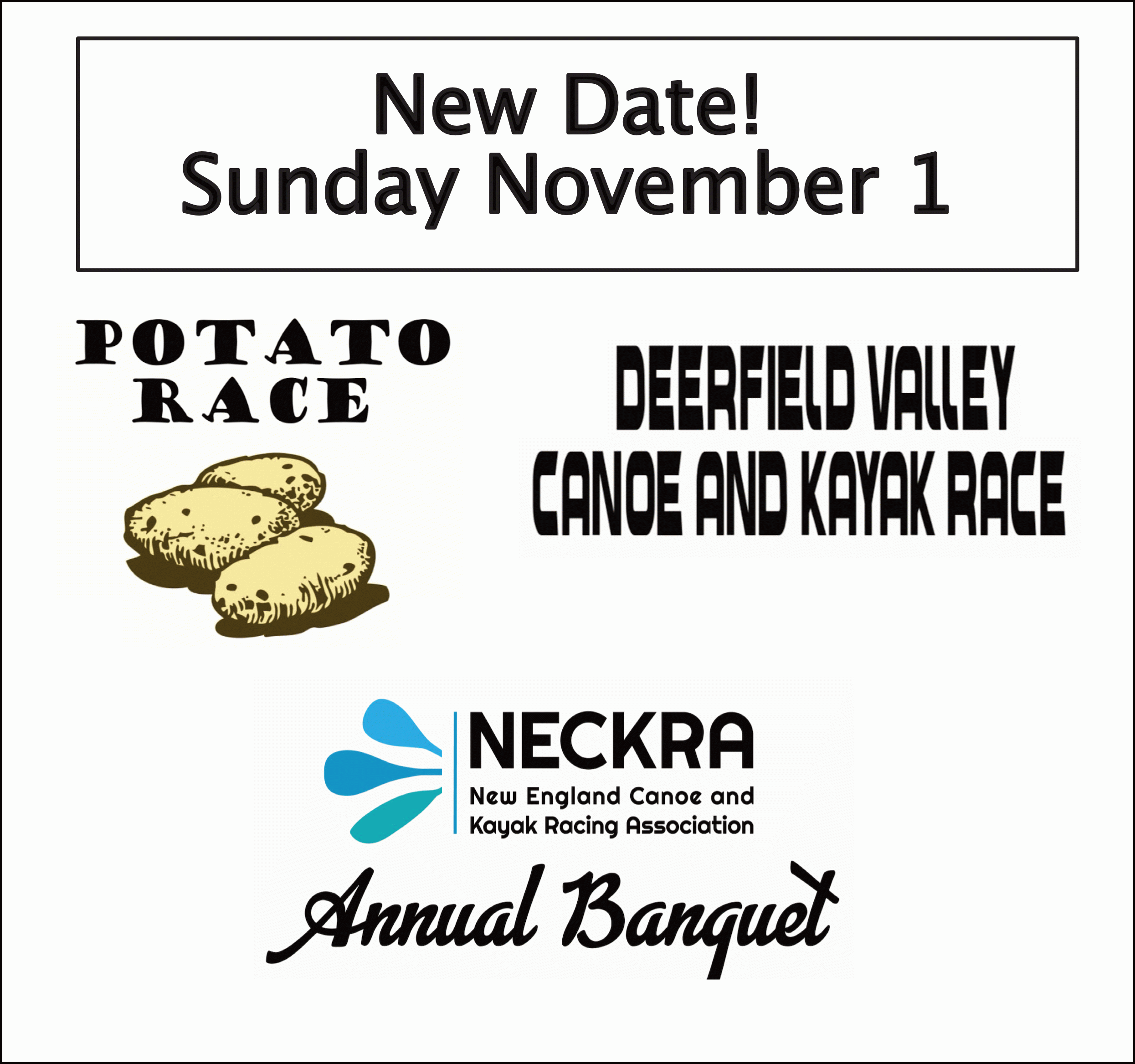 NECKRA Banquet and Season-Ending Races Rescheduled