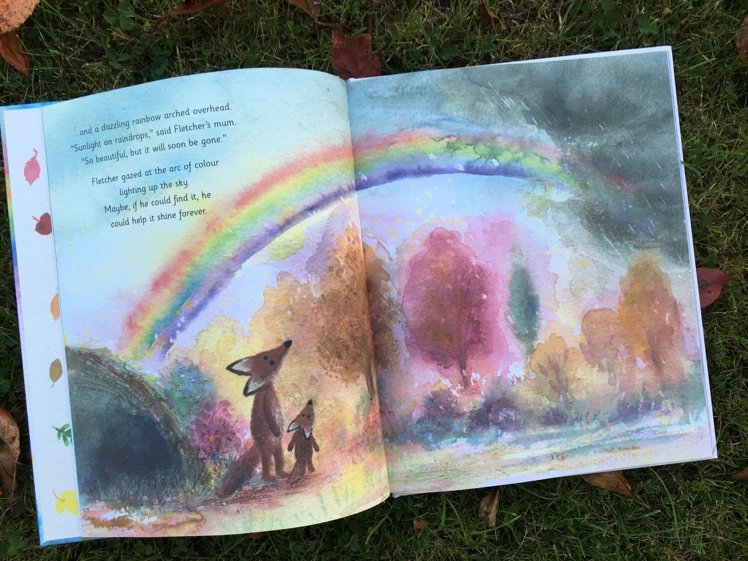 Fletcher and the Rainbow — Through the Bookshelf