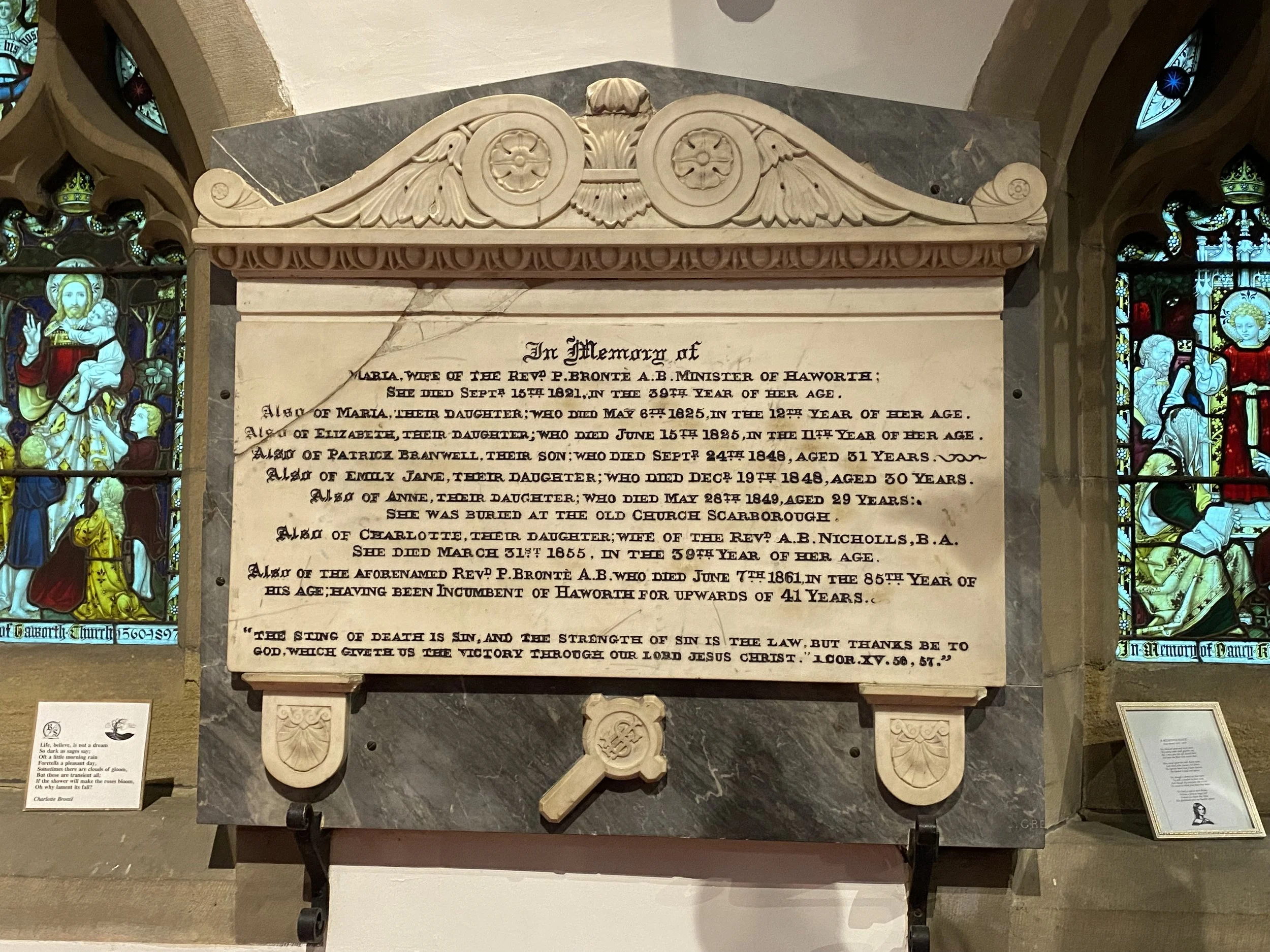 14. Memorial to Patrick Bronte.JPEG