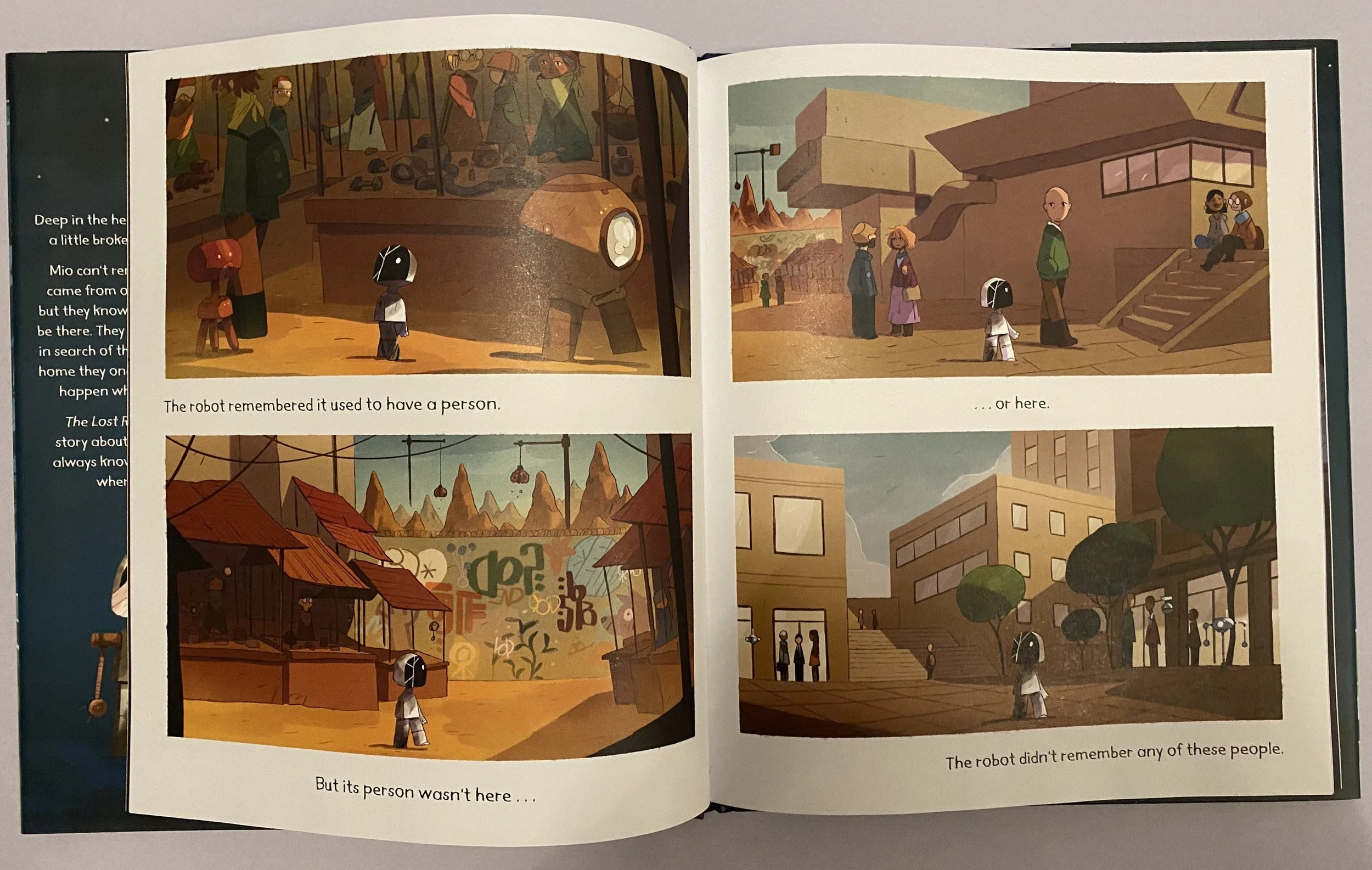 The Lost Robot — Through the Bookshelf