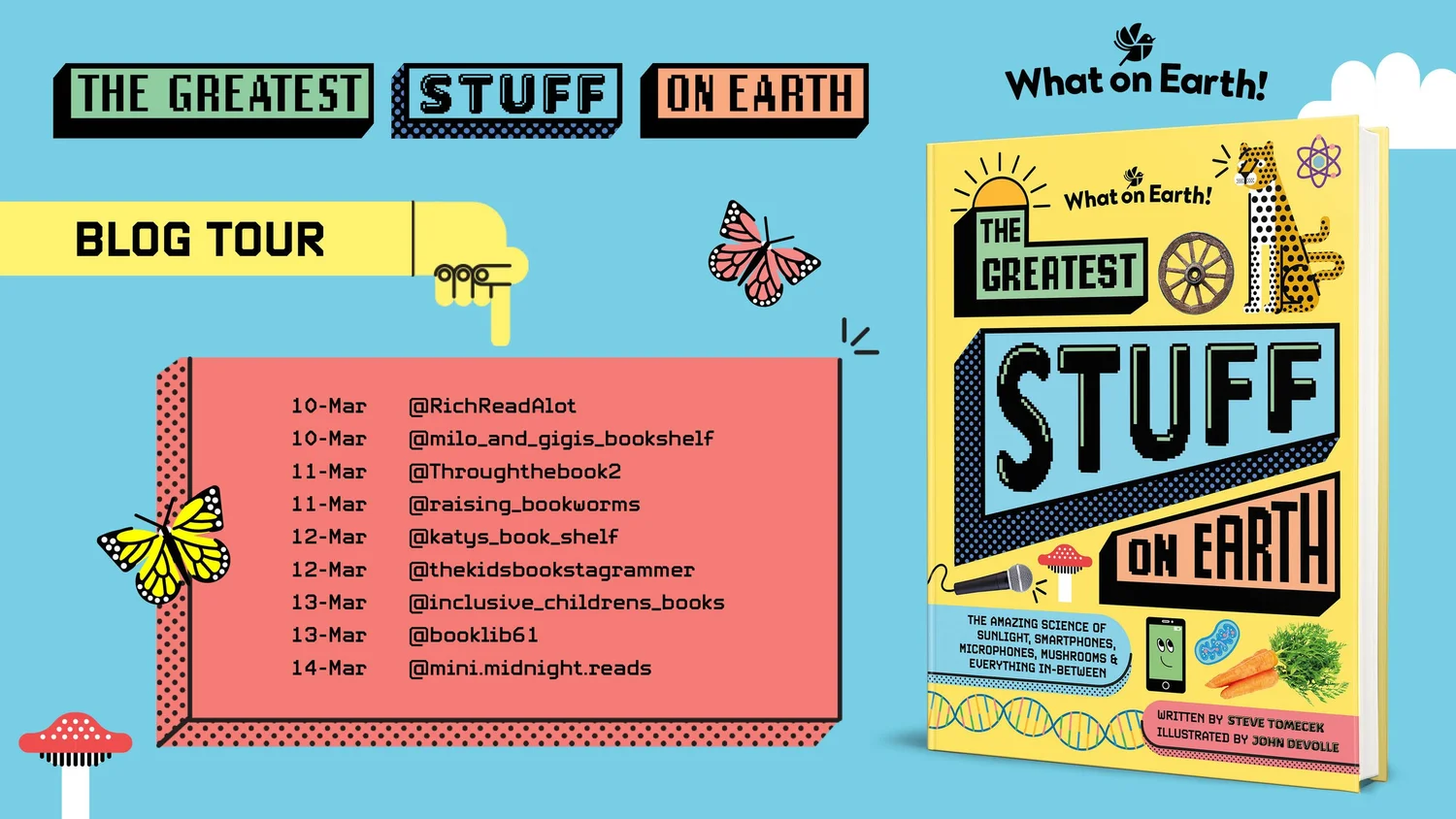Blog Tour: The Greatest Stuff on Earth — Through the Bookshelf
