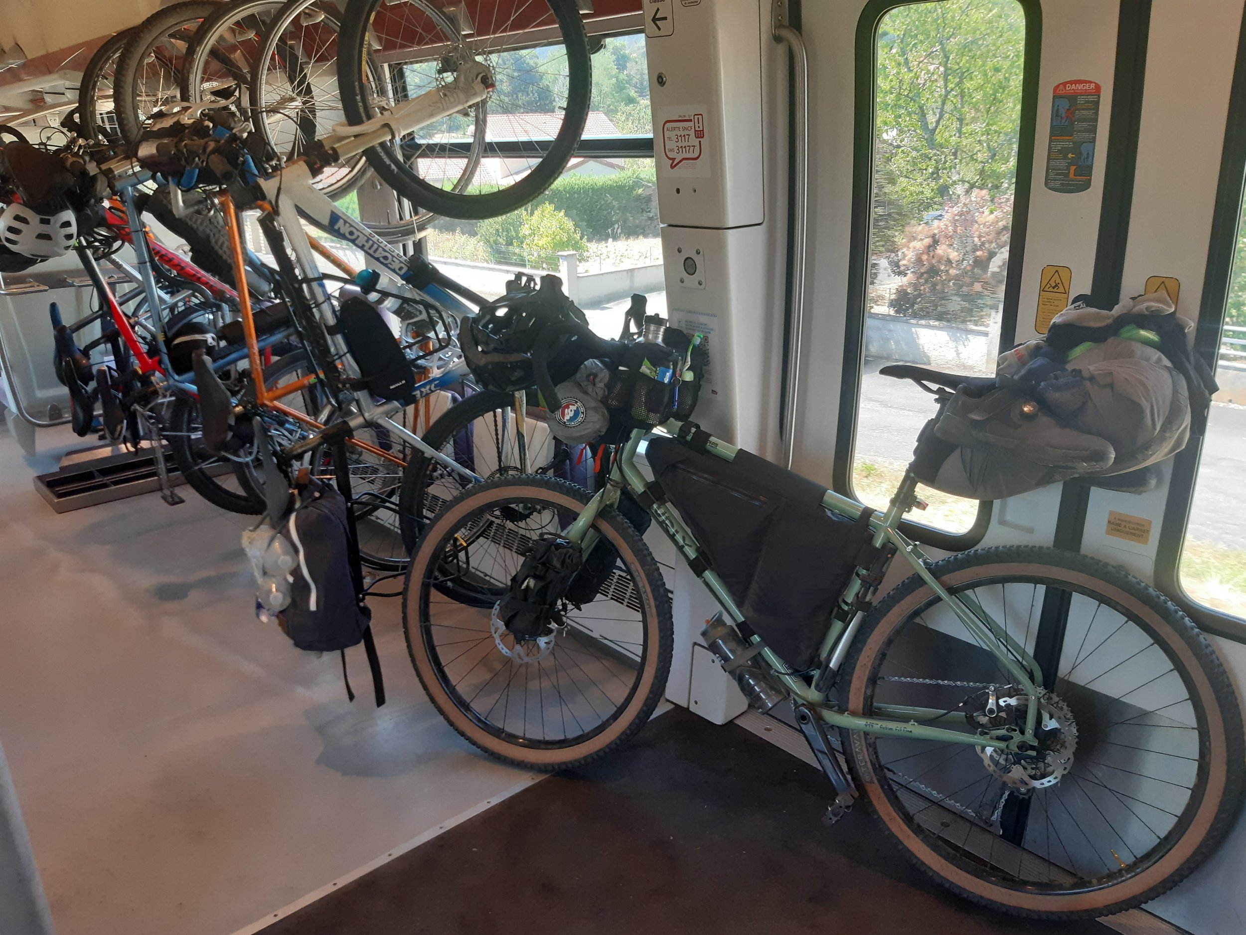 travel with bike on train