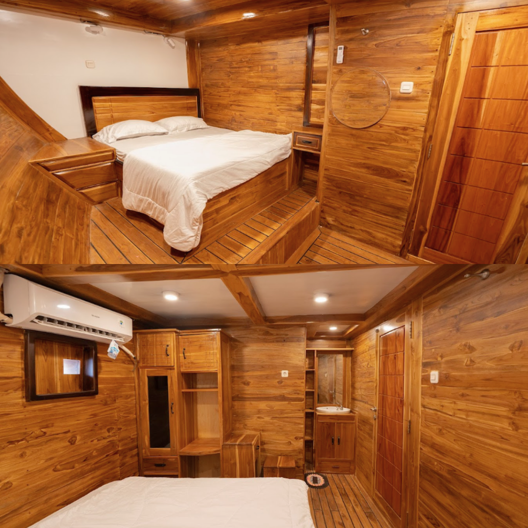 Lower Deck Cabin Luxury Komodo Boat
