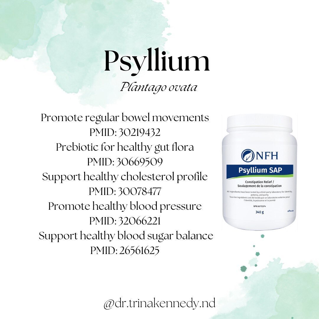 Psyllium is the ultimate 5 in 1 fibre. 

Most commonly recognized as the brand name &ldquo;Metamucil&rdquo;- PSYLLIUM is a fibre derived from the plant, Plantago ovata. This simple, cost effective fibre supplement is not to be underestimated!

So wha