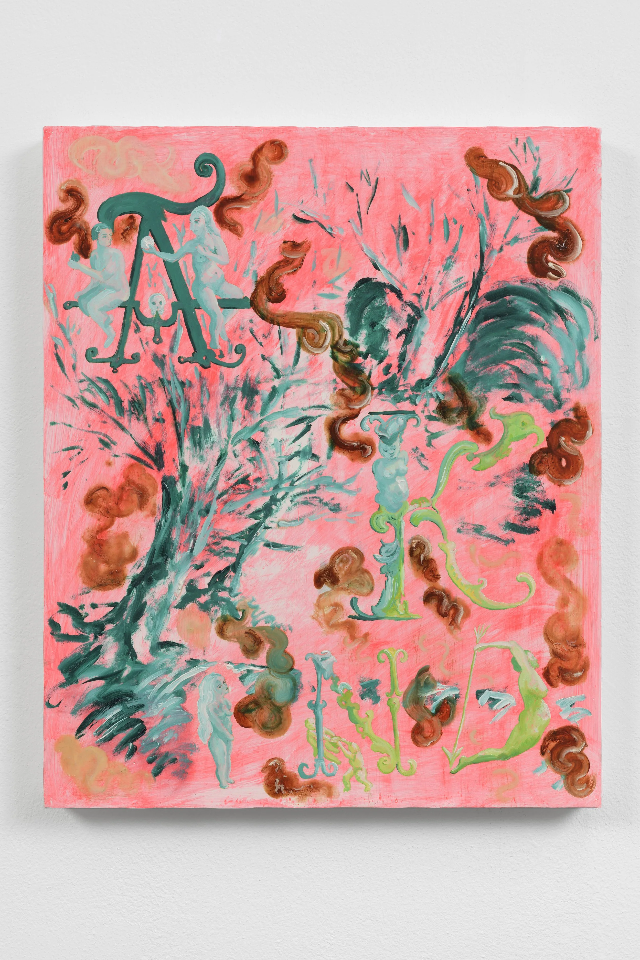 Of Nothing, Oil on panel, 43 x 35 cm, 2024