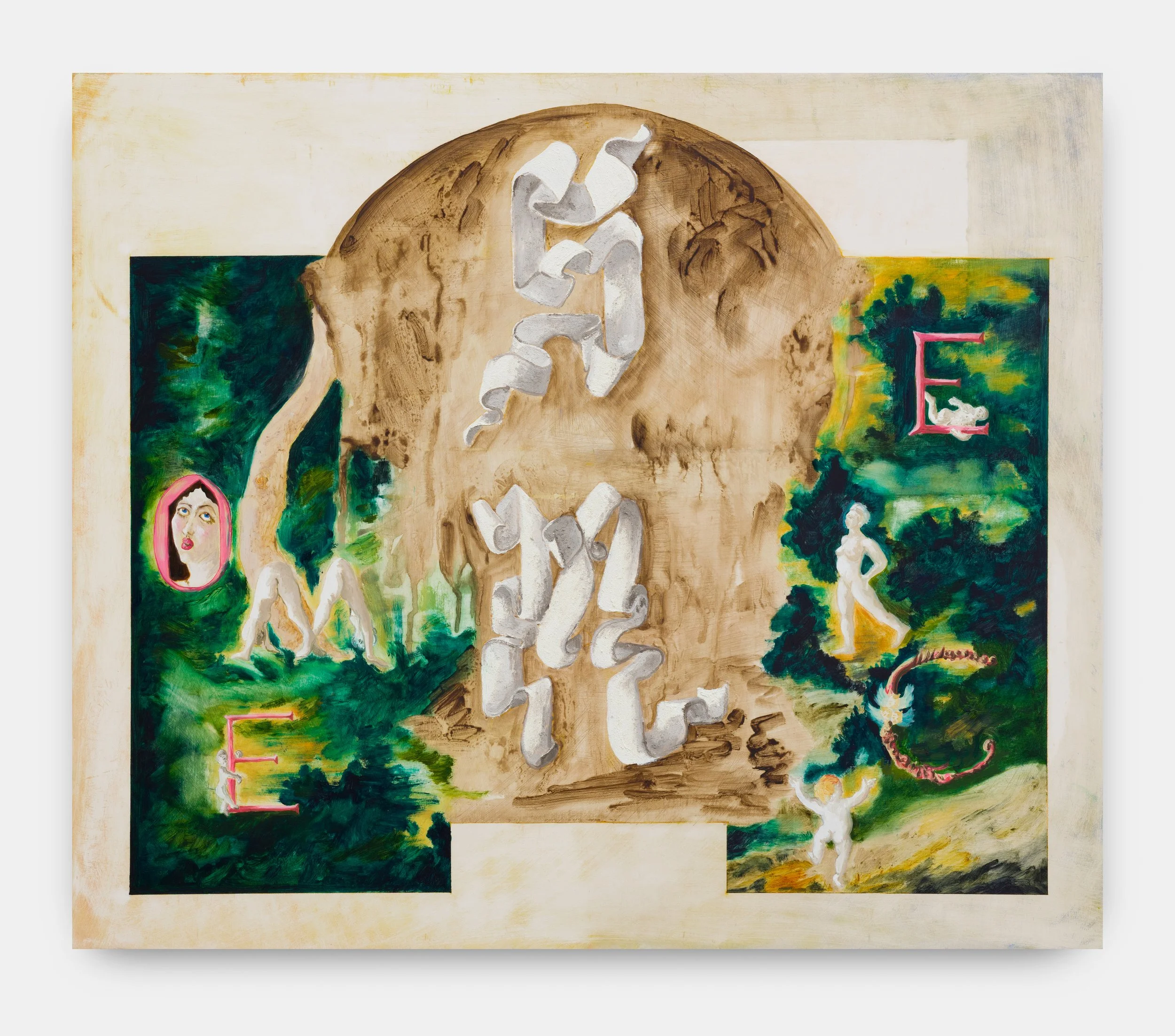  Untitled (Some Mercy), 2026, Oil on panel, 51 x 60 cm 