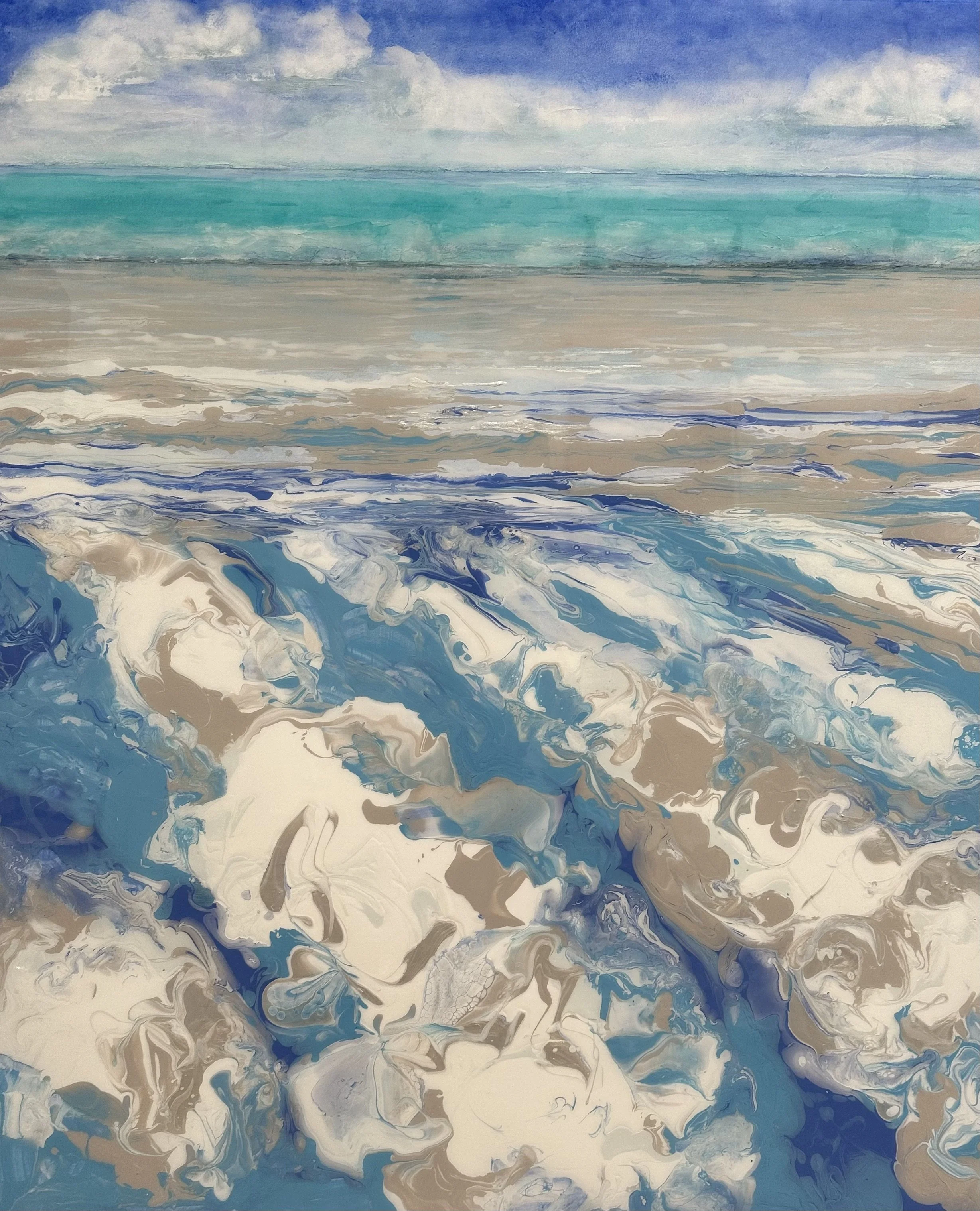 Blue Sky, White Clouds, formia series