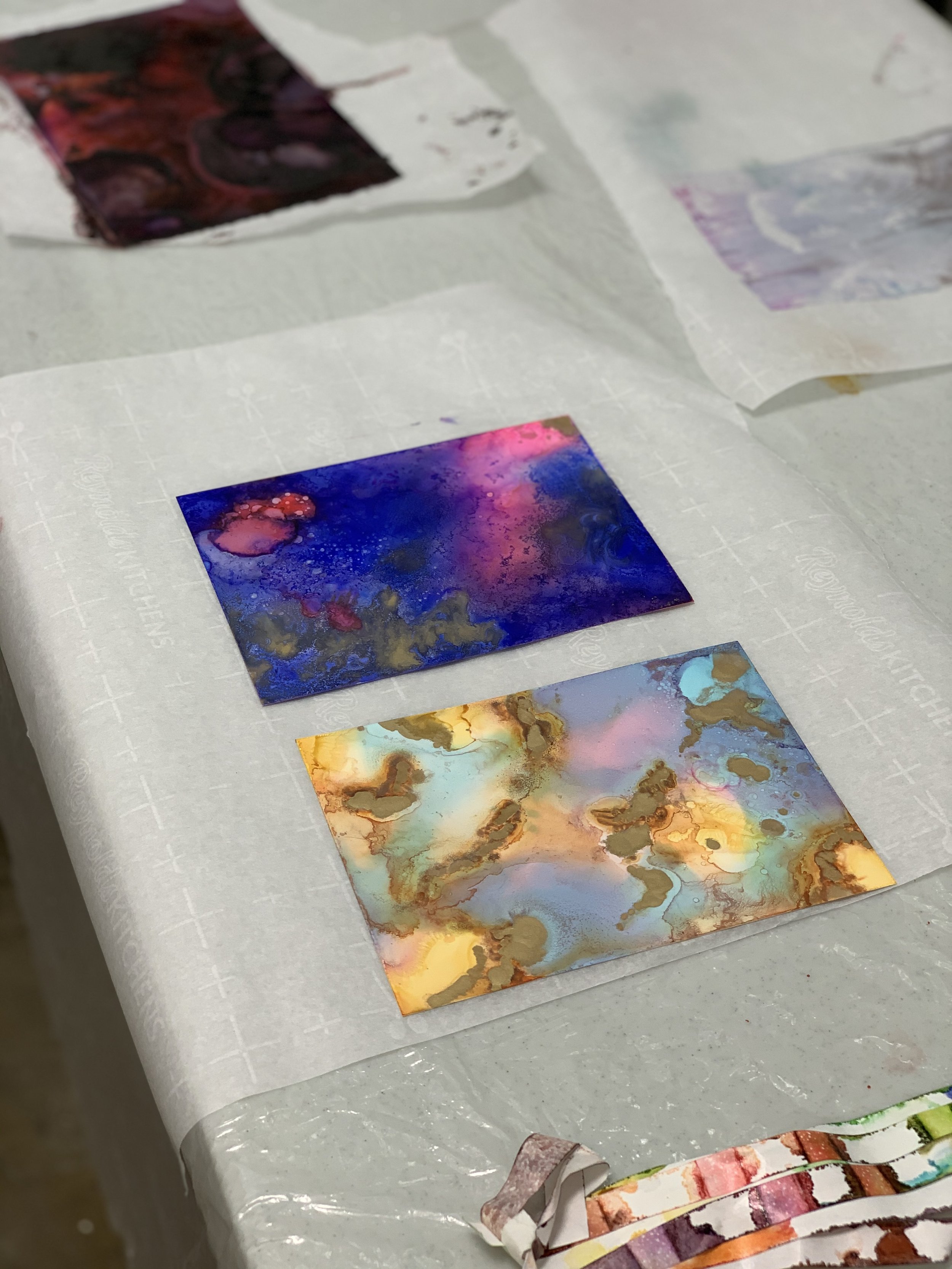 Fluid art classes — Jenny Guarino