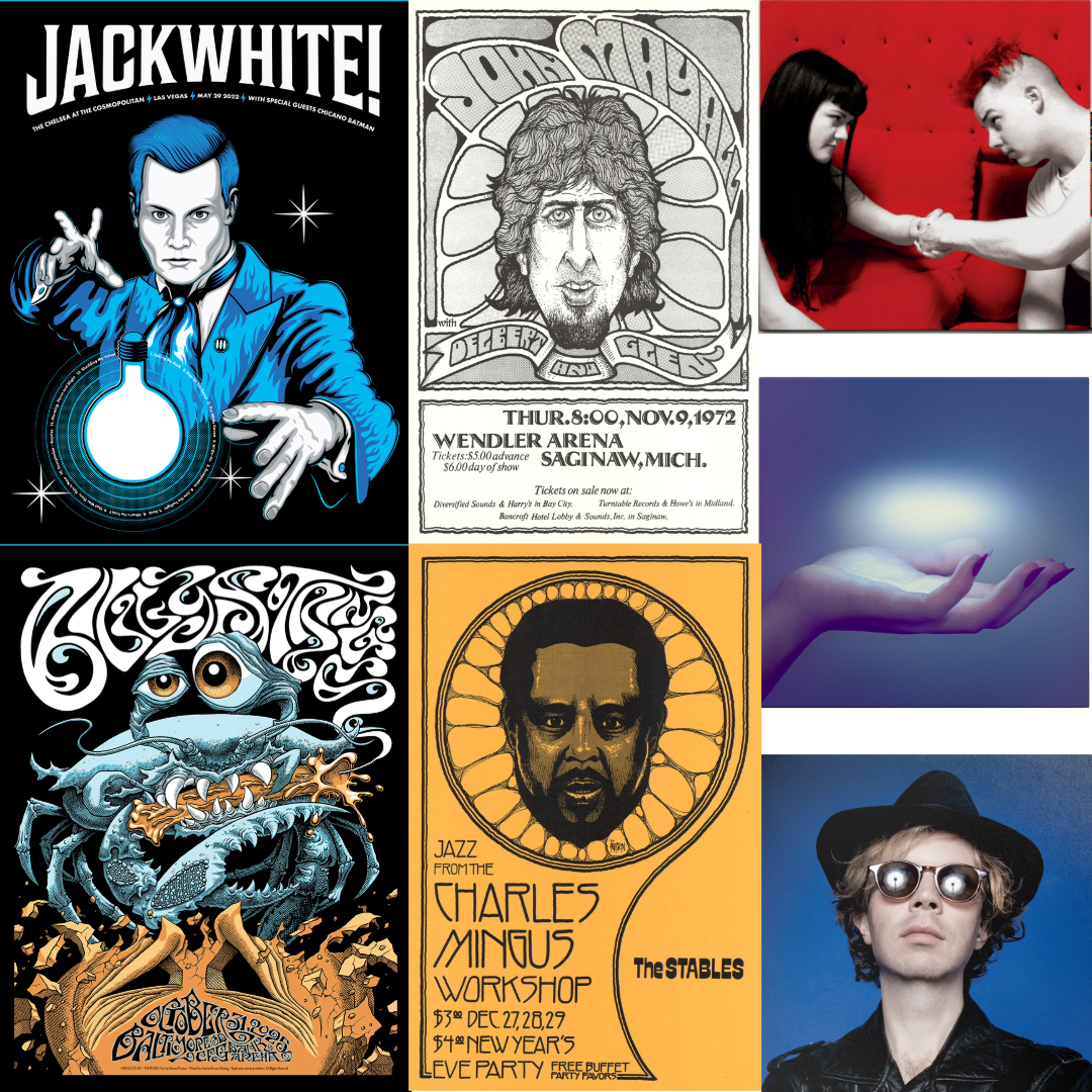 Graphic Art in Music, Concert Posters, and a Dabble of Magic