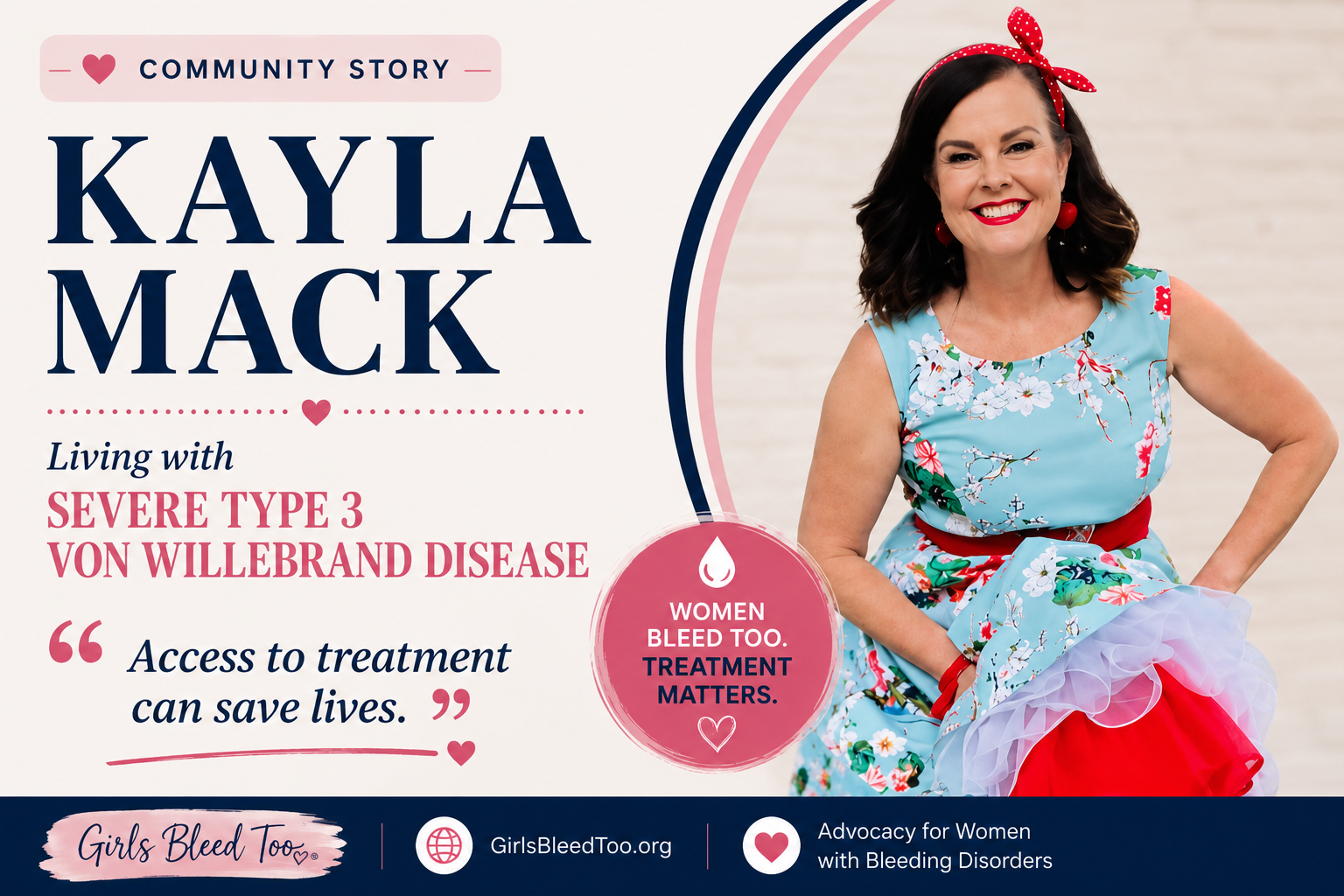 Talking With Kayla Mack About the Troubles of Von Willebrand Disease