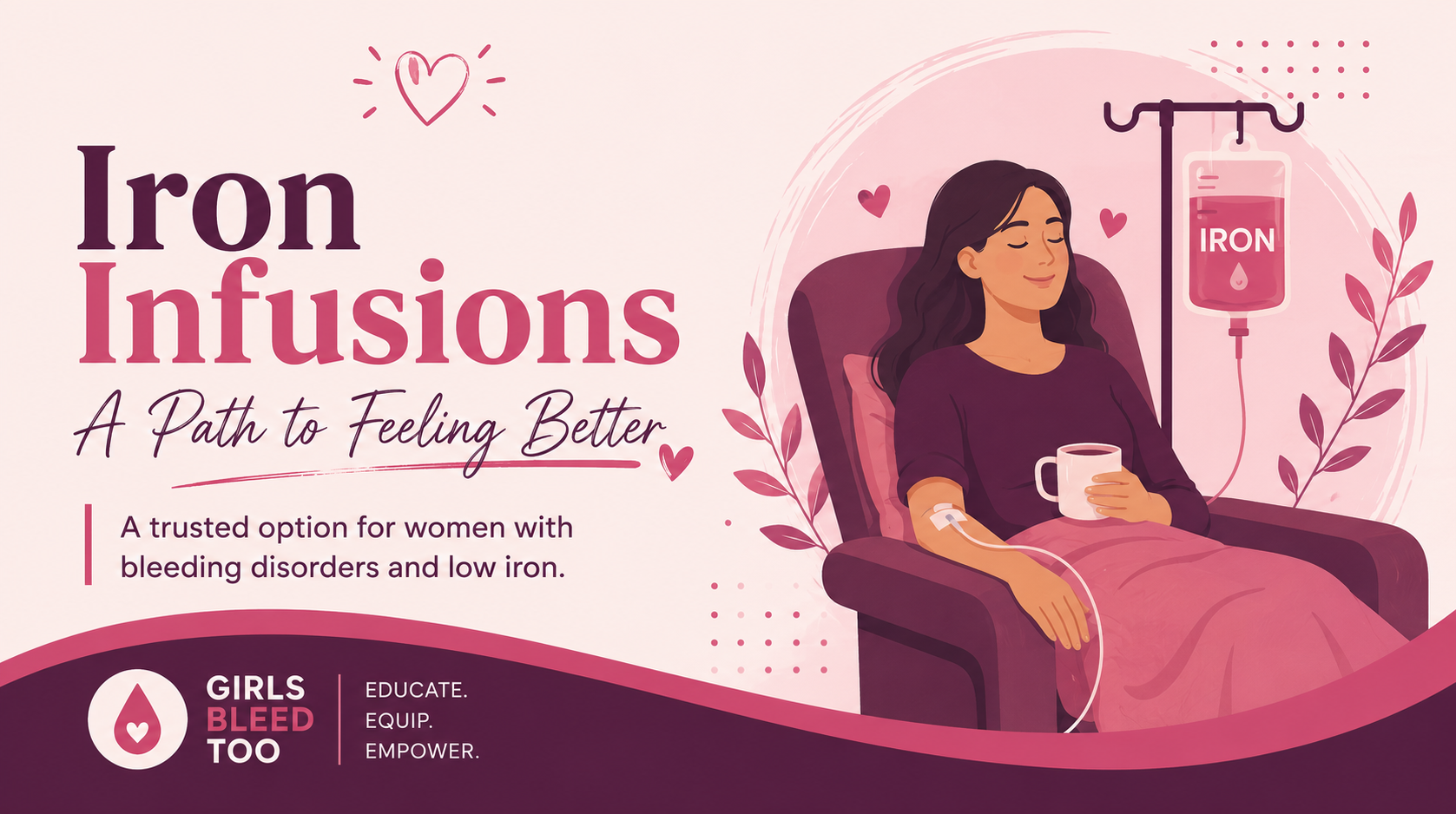 Iron Infusions May Be Beneficial for Women With Hemophilia