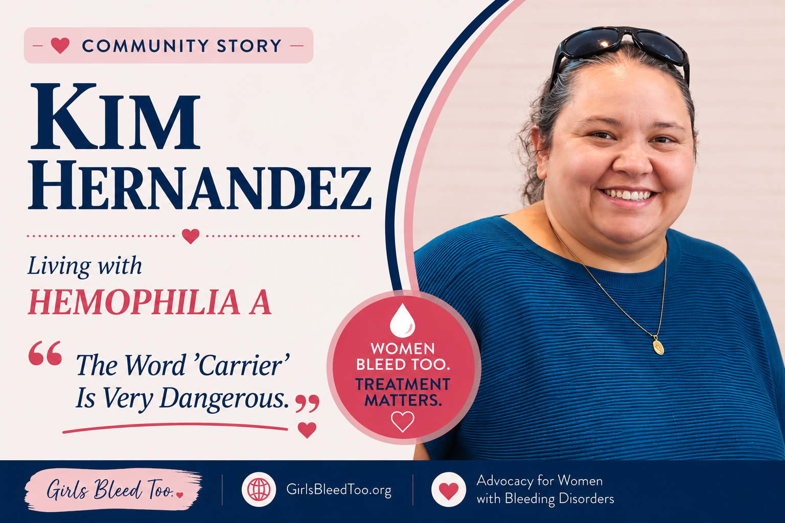 "The Word 'Carrier' Is Very Dangerous": Kim Hernandez's Story