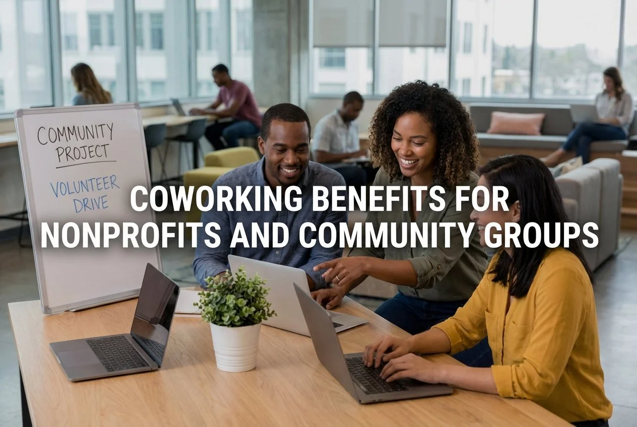 Coworking Benefits for Nonprofits and Community Groups