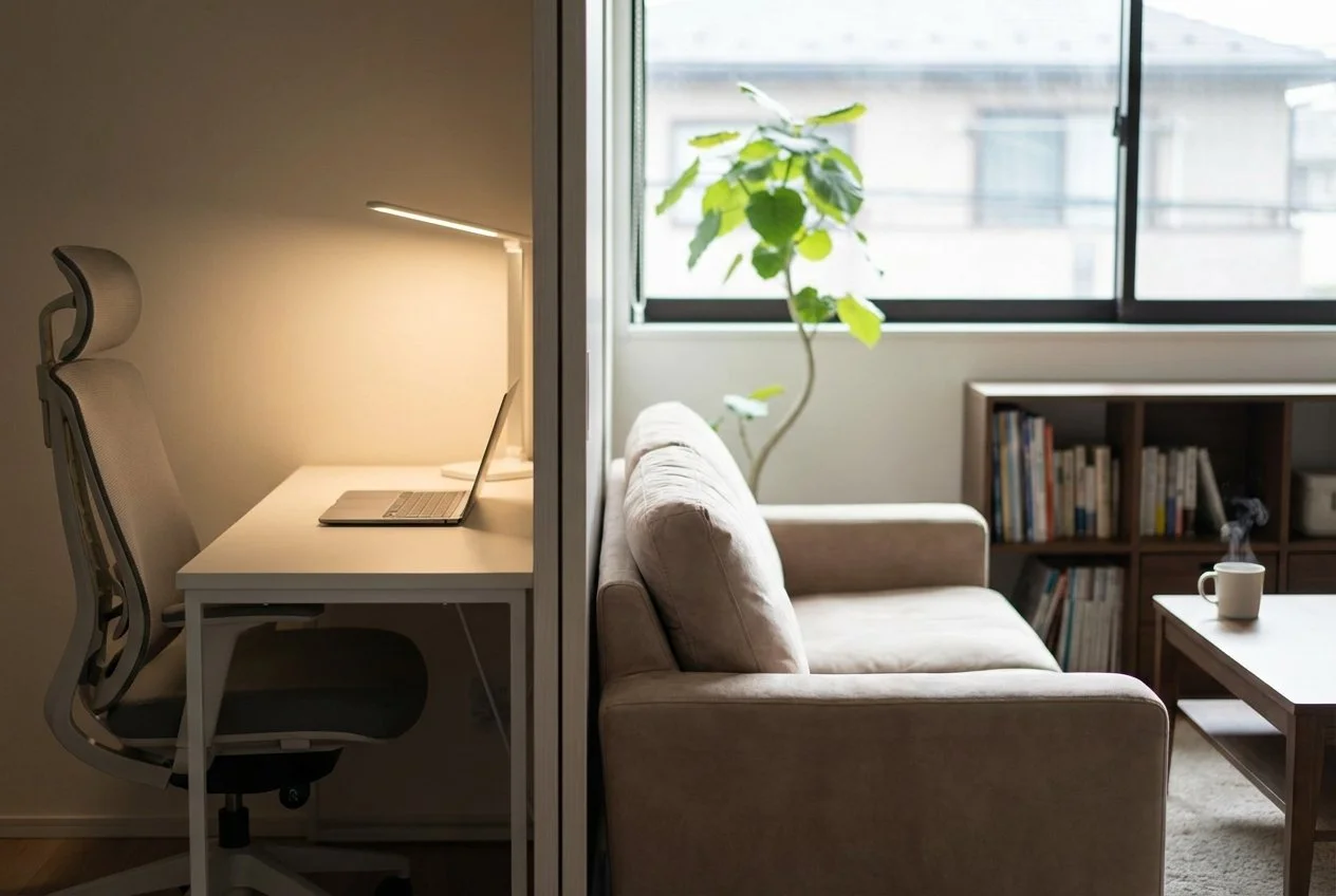 How to Separate Work and Home Life When They Share a Roof