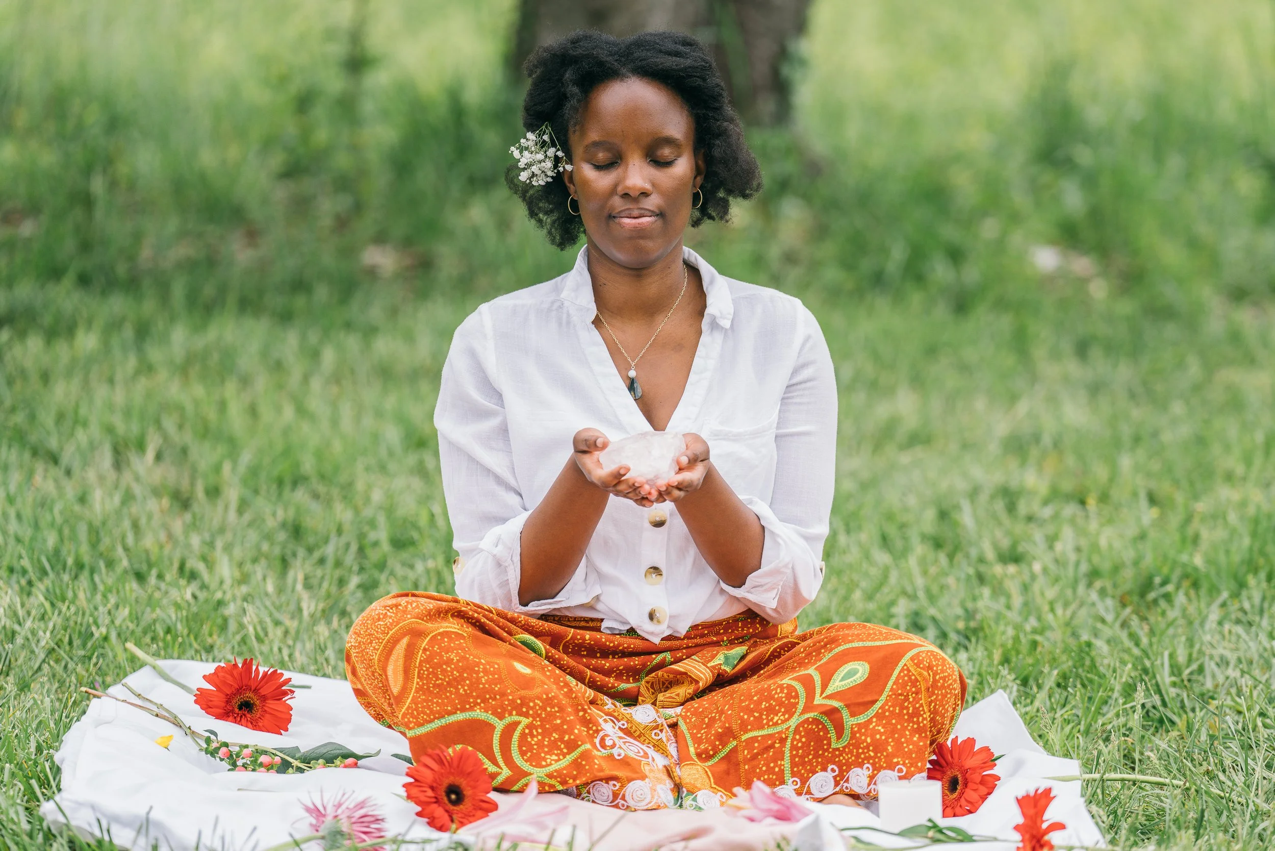 Combined Acupuncture and Somatic session at Somasana