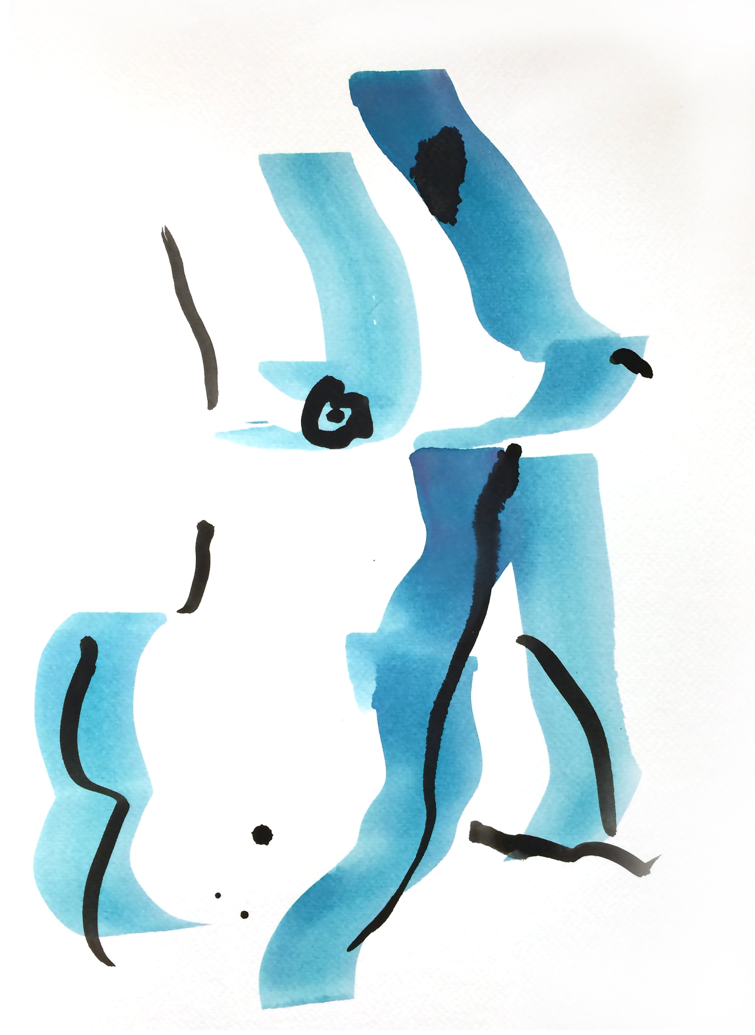 Original Water Color Painting 31 x 41 cm 300 gm Canson Paper