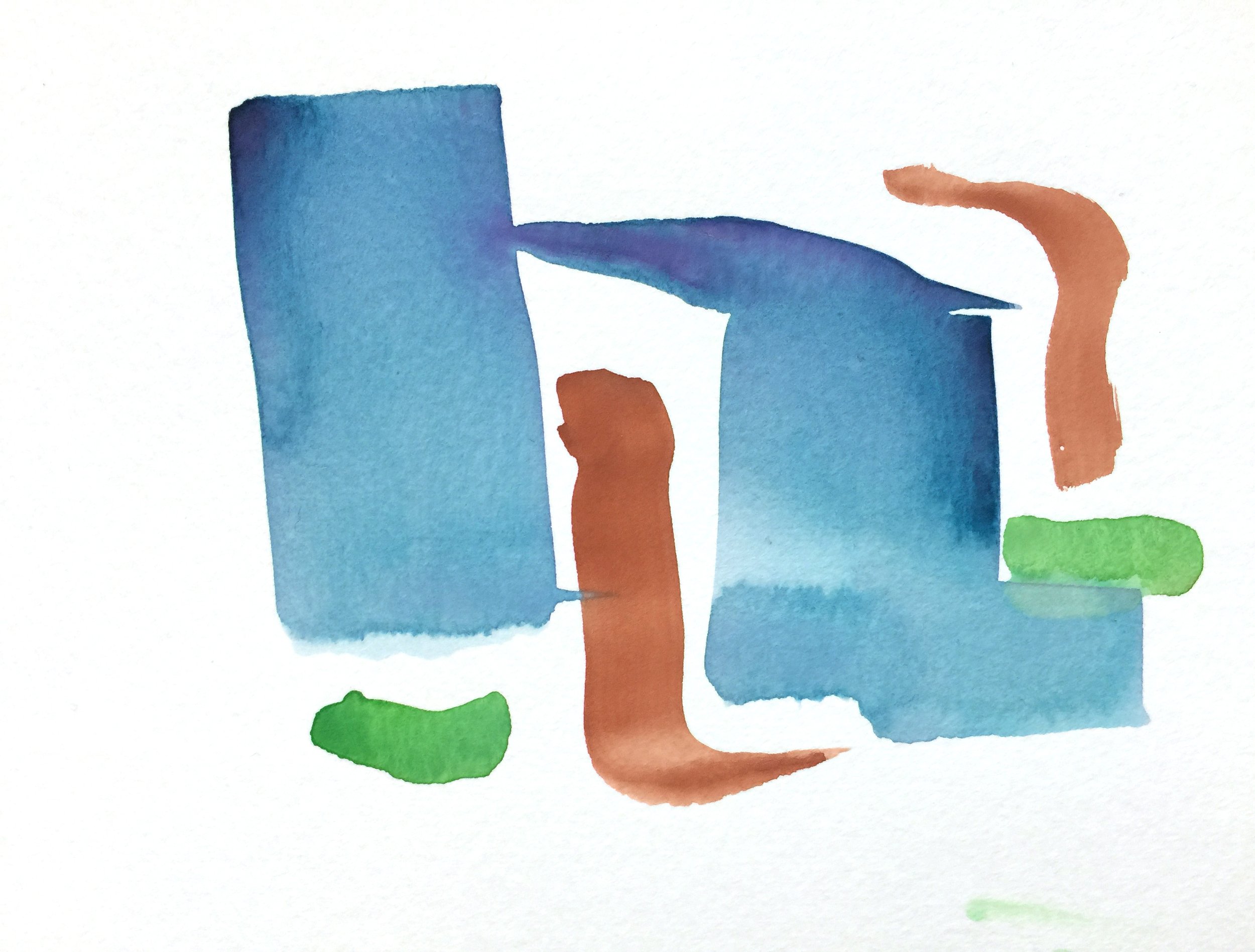 14,8 x 19.5 cm 300 g/m2 watercolor paper.