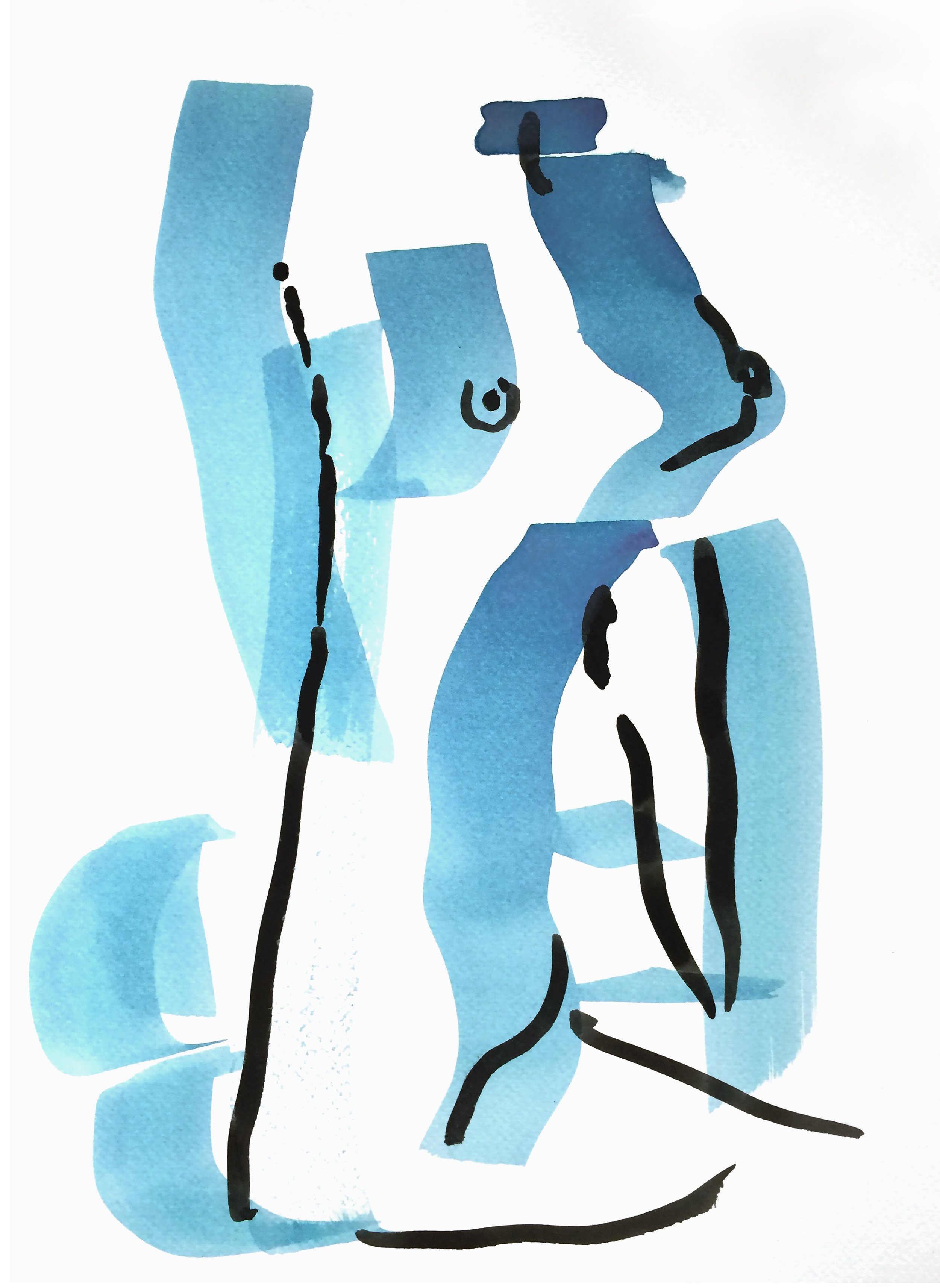 Original Water Color Painting 29.7 x 40.5 cm 300 gm Canson Paper - SOLD