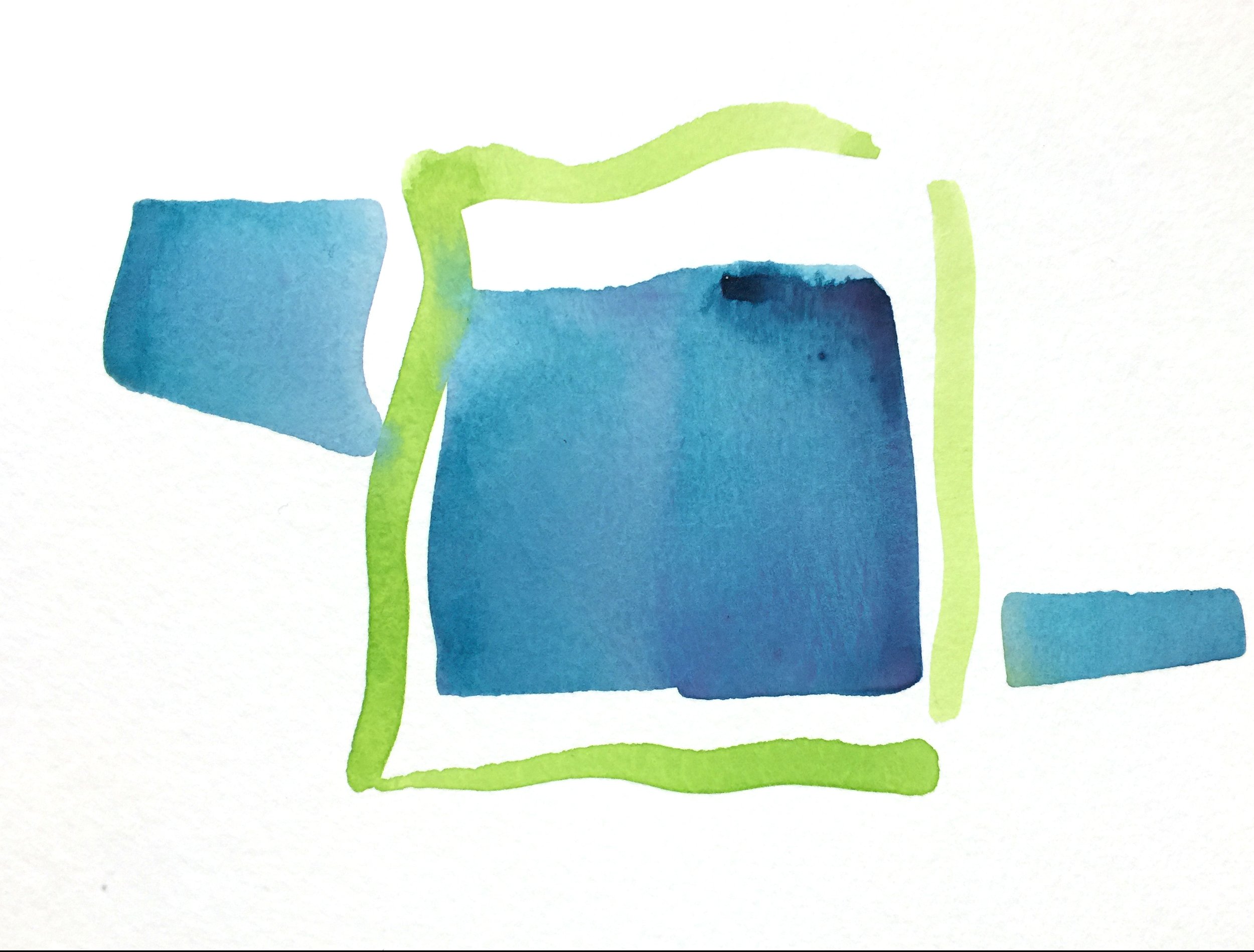 14,8 x 19.5 cm 300 g/m2 watercolor paper.