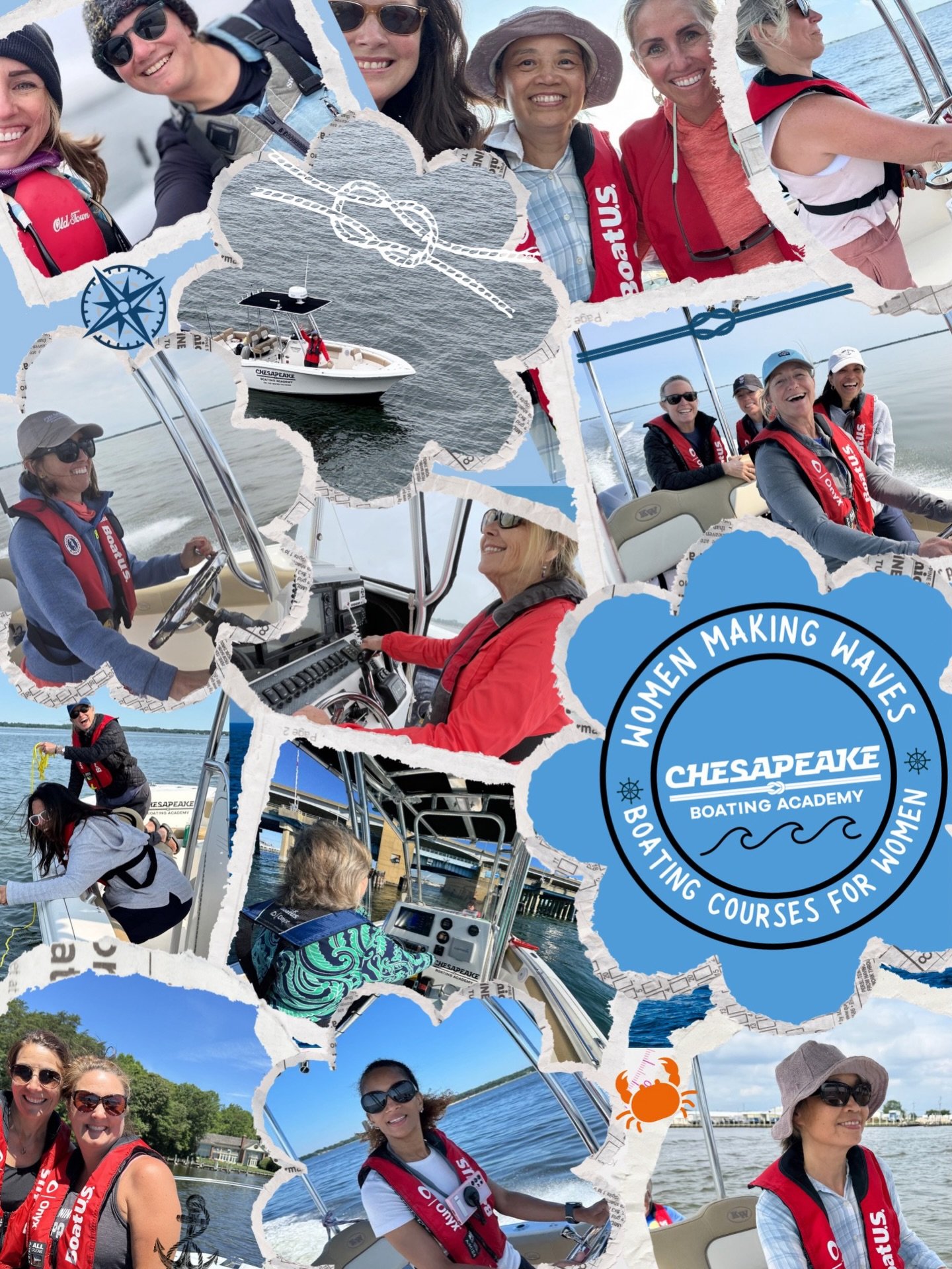Woman Owned Boating Academy 🌊 Women Making Waves 🌊 Boating Courses for Women Taught by Women 🌊 Relaxed, Fun, Empowering, Skills &amp; Confidence 🌊 Chesapeake Boating Academy

#chesapeakeboatingacademy #womenwhoboat #boating #women #womanempowerme
