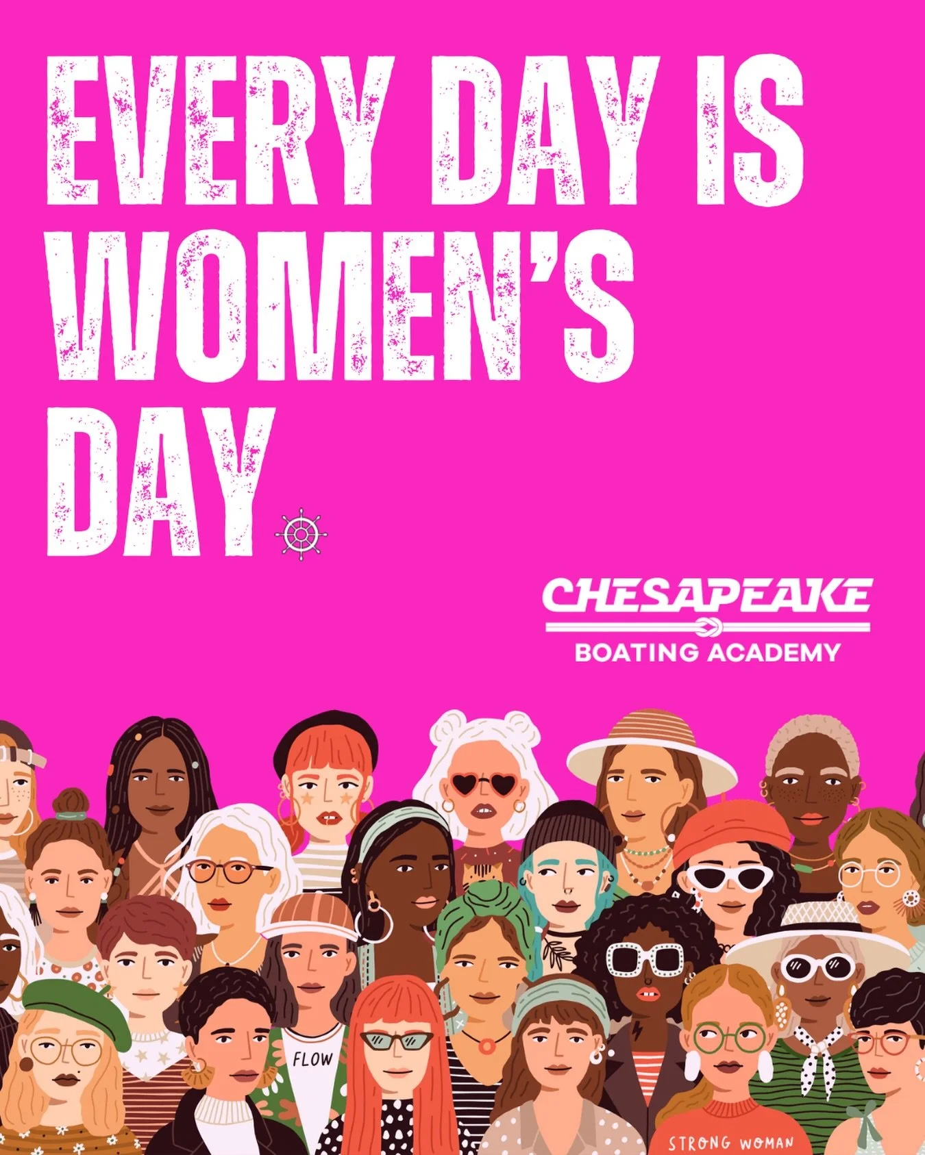 #chesapeakeboatingacademy #womanownedbusiness #women #womensdayeveryday #boating