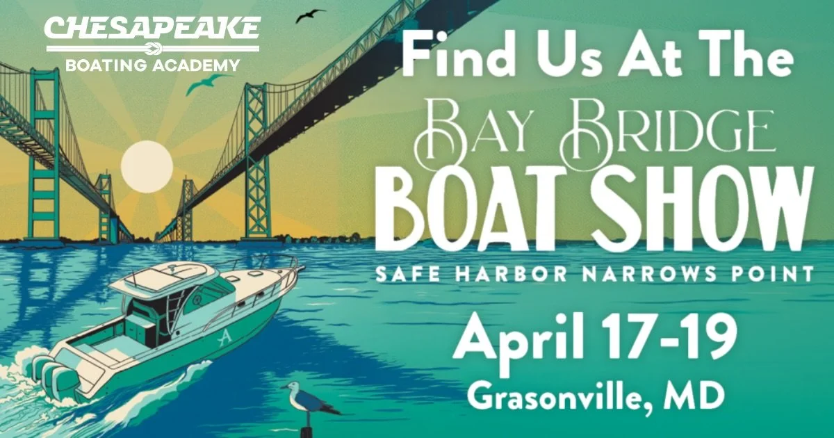 On-the-Water Training at the Bay Bridge Boat Show
April 17&ndash;19, 2026 | Safe Harbor Narrows Point
🔗 in Bio
🚤 3-Hour Hands-On Training
💲 $225 per course
🎟 Includes FREE show entry
🪢 Intro to Boating, Precision Docking, Open Water Boating, Wom