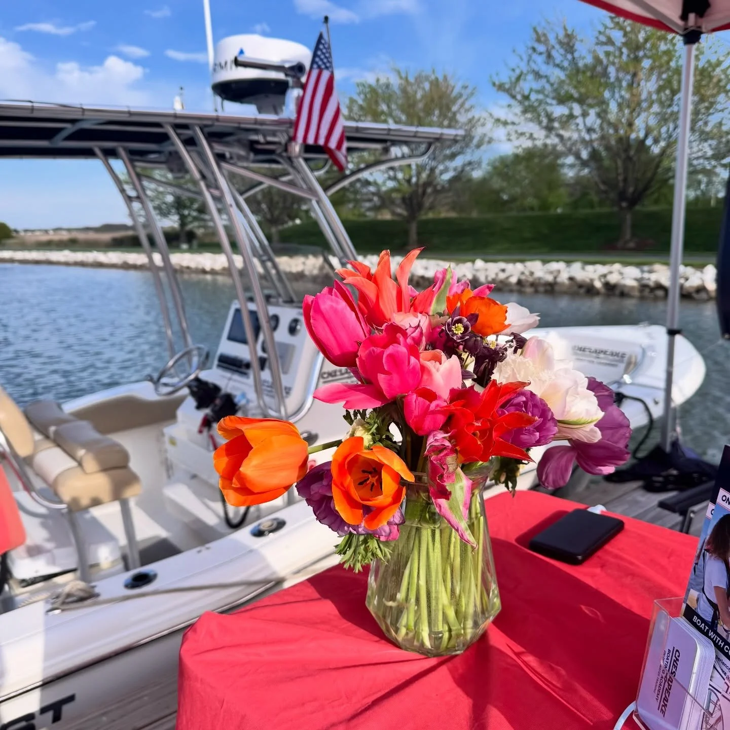 Another great day! #onthewatertraining #chesapeakeboatingacademy #boating #boatshow #maryland @annapolisboatshow